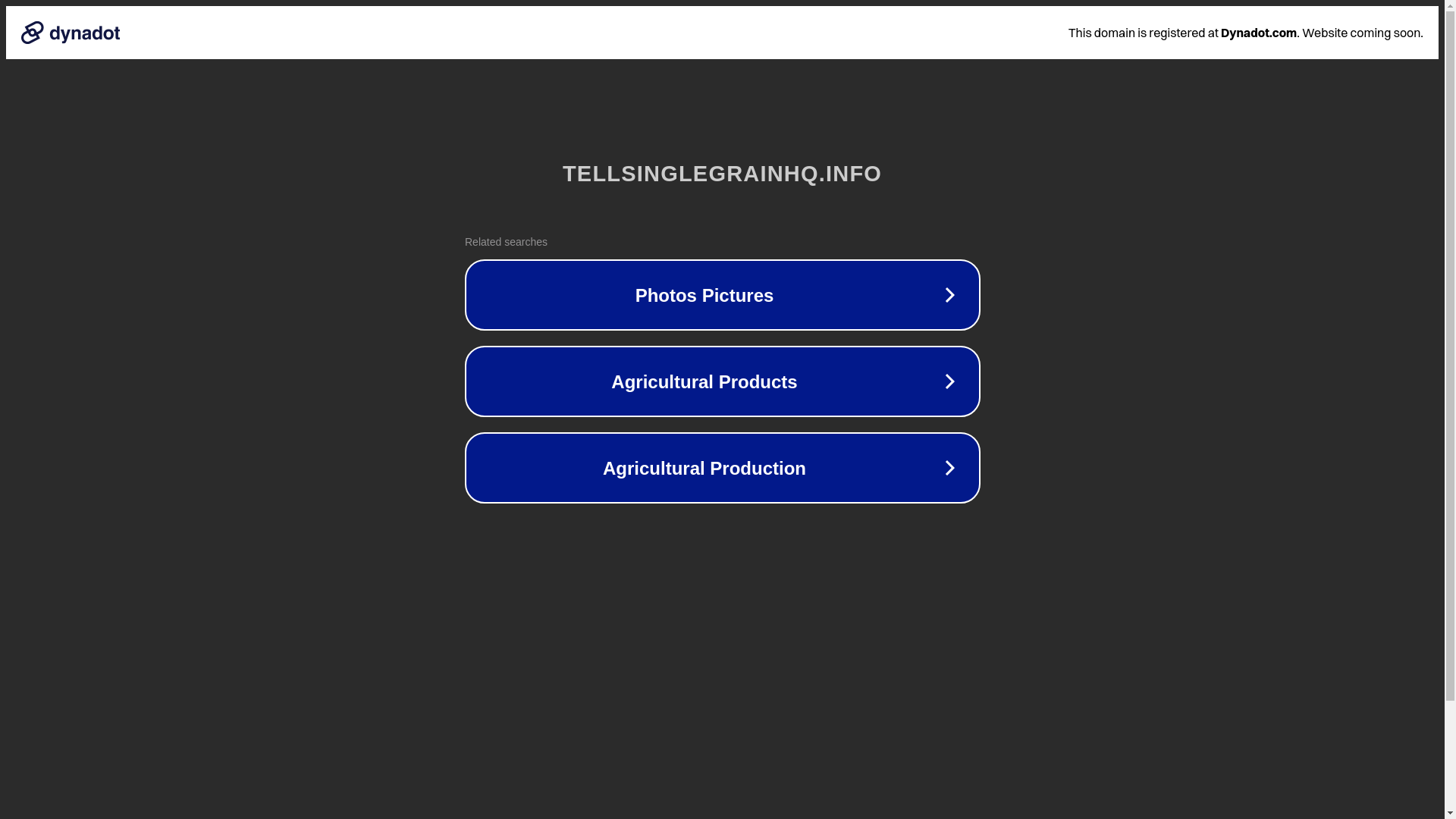 website screenshot of https://tellsinglegrainhq.info/