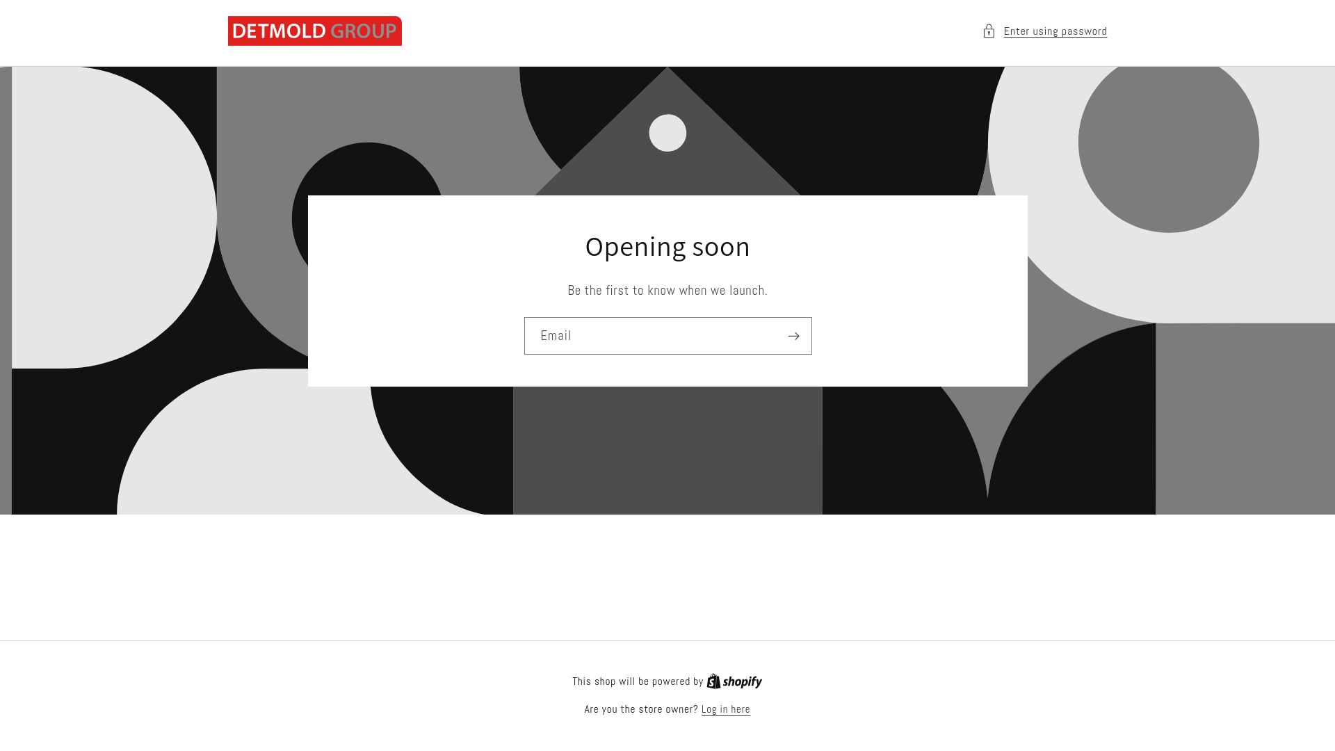 website screenshot of http://www.detmoldgroupshop.com.au/