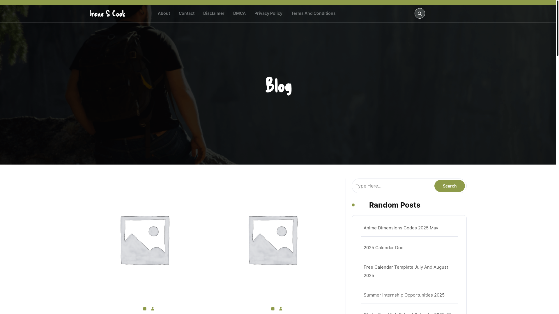 website screenshot of https://irenescookk.pages.dev/