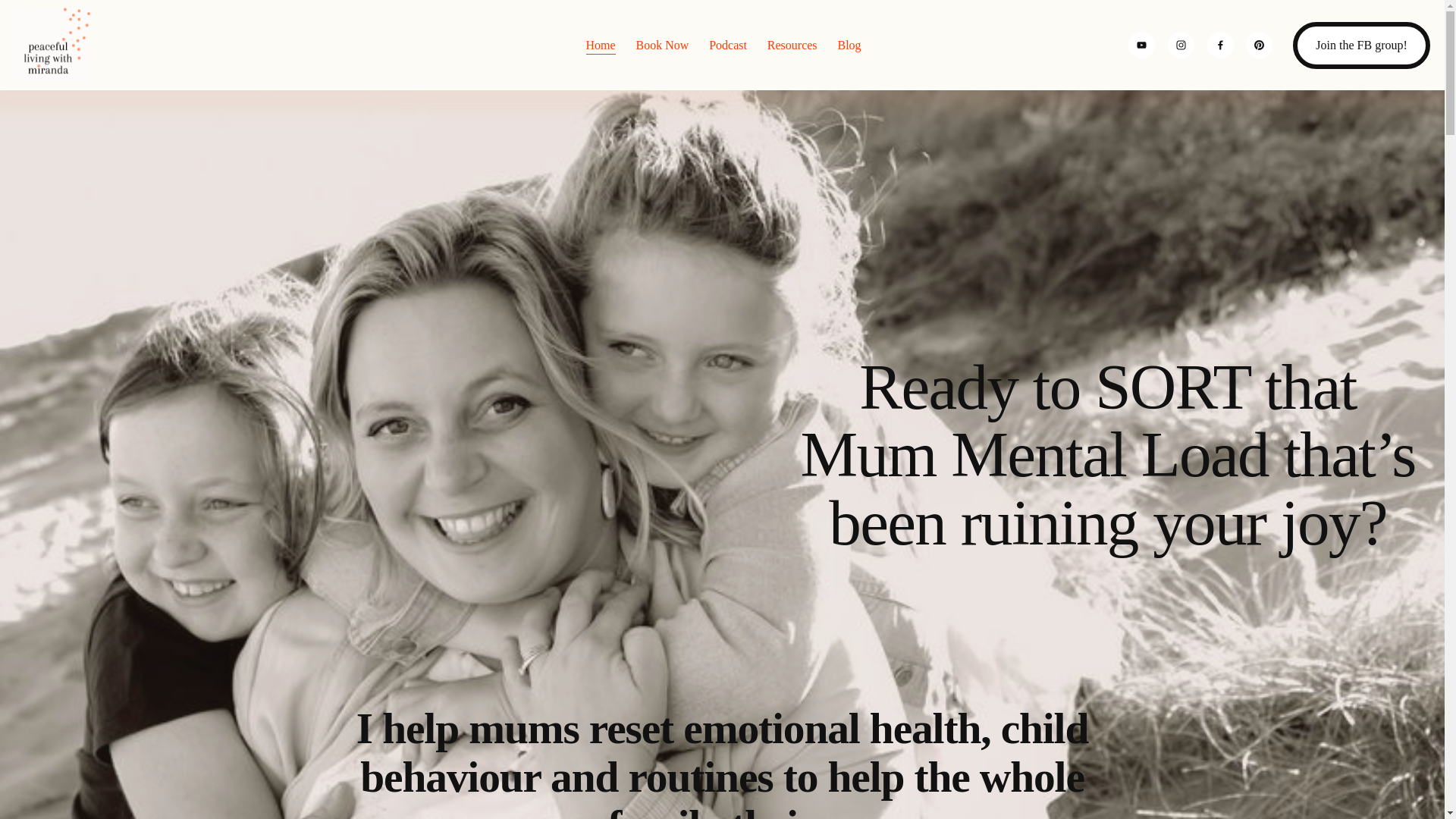 website screenshot of https://mirandahodge.org/