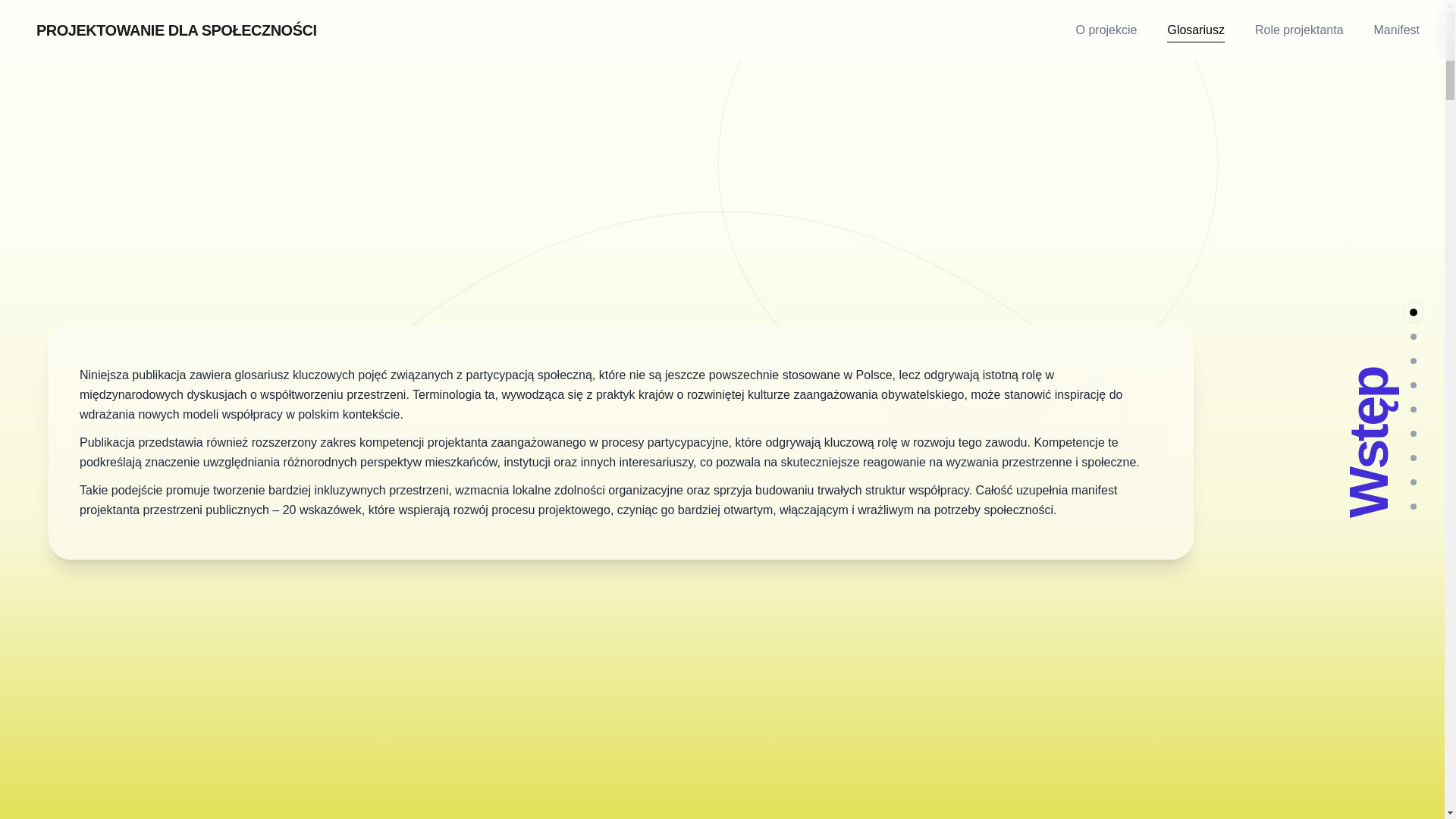 website screenshot of https://partycypacyjneprojektowanie.com/