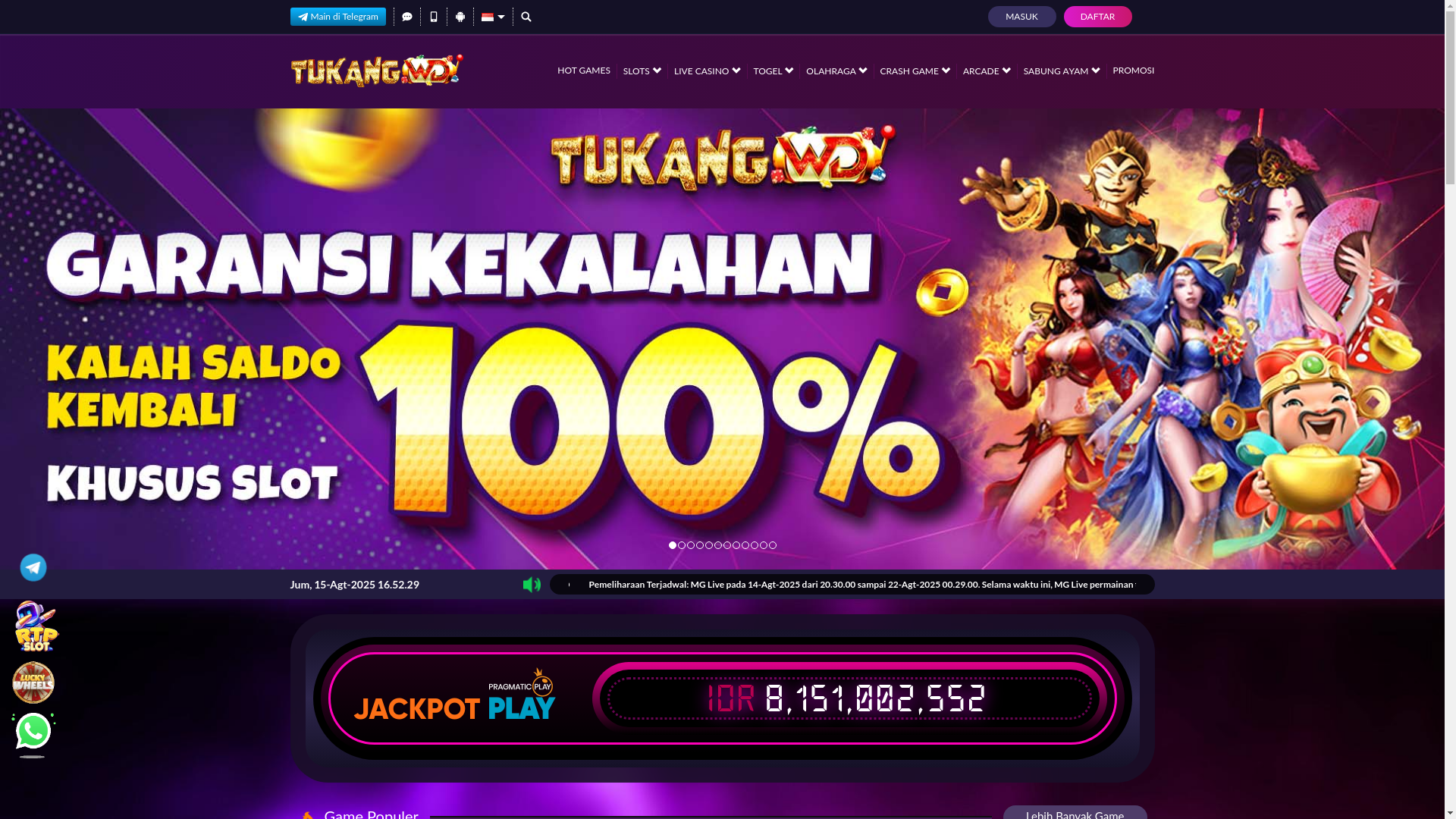 website screenshot of https://kedaitukangwd.xyz/