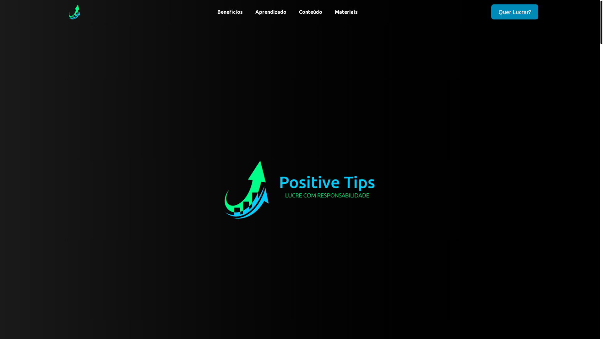 website screenshot of https://positivetips.com.br/