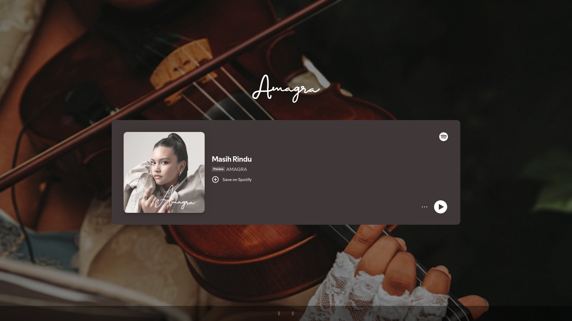 website screenshot of https://amagraproduction.id/