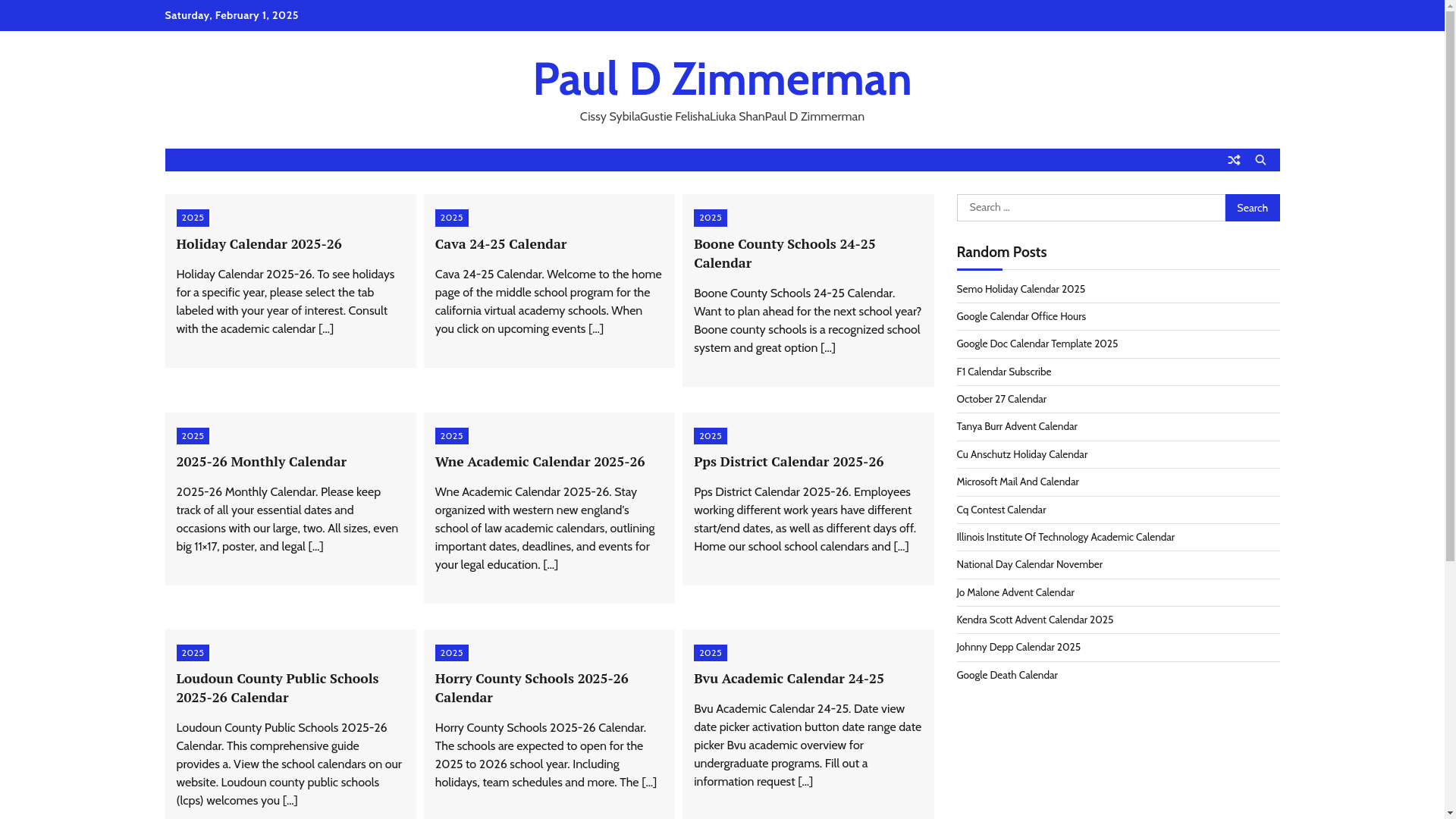 website screenshot of https://pauldzimmermane.pages.dev/
