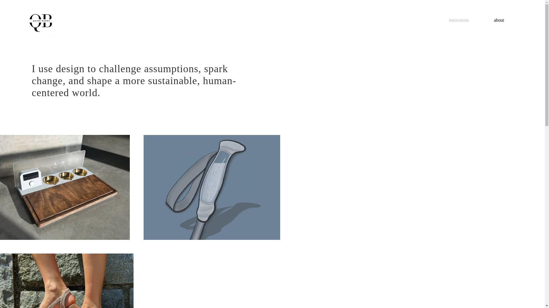 website screenshot of https://quinn-burns.com/
