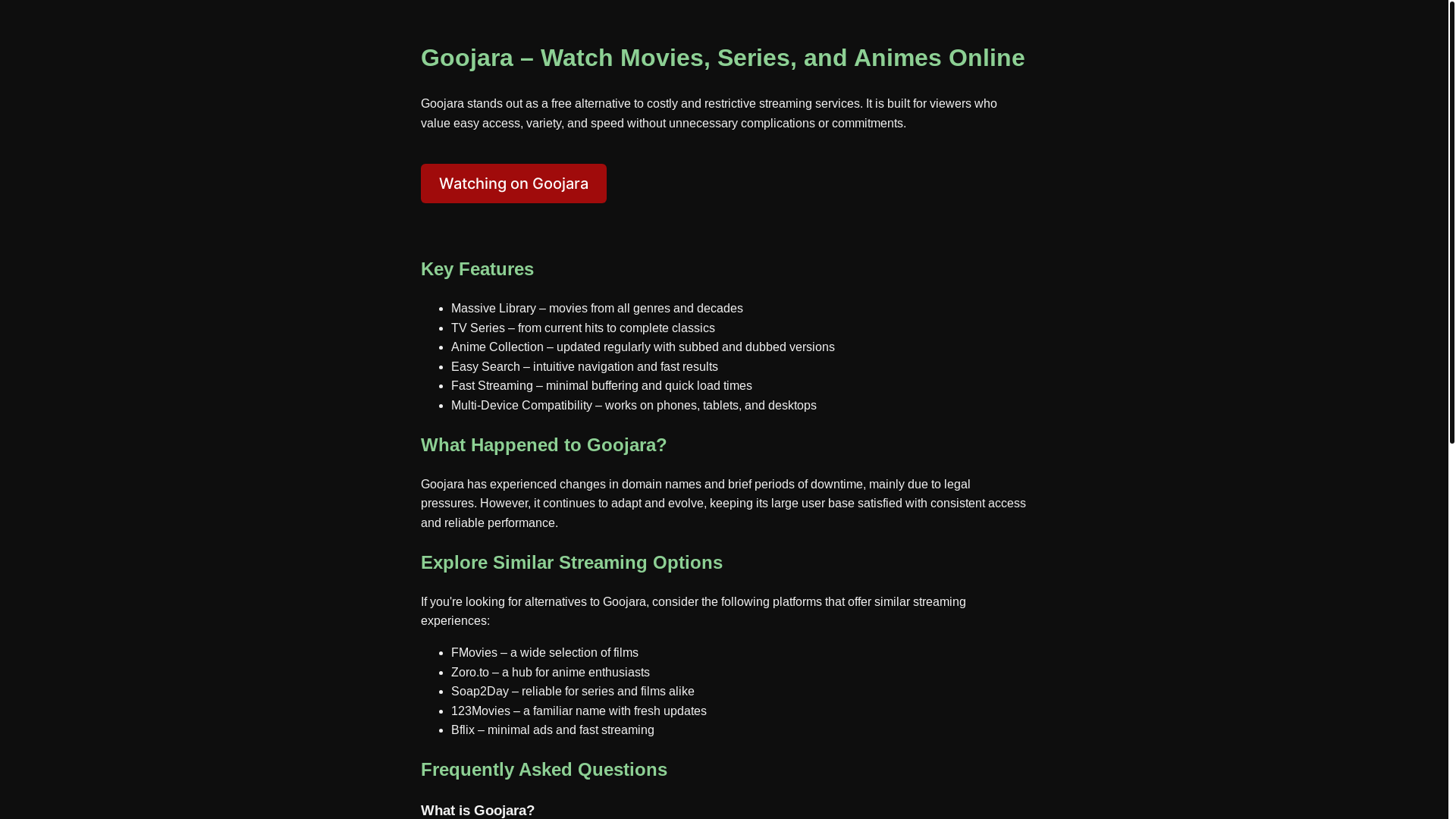website screenshot of https://goojaras.pages.dev/