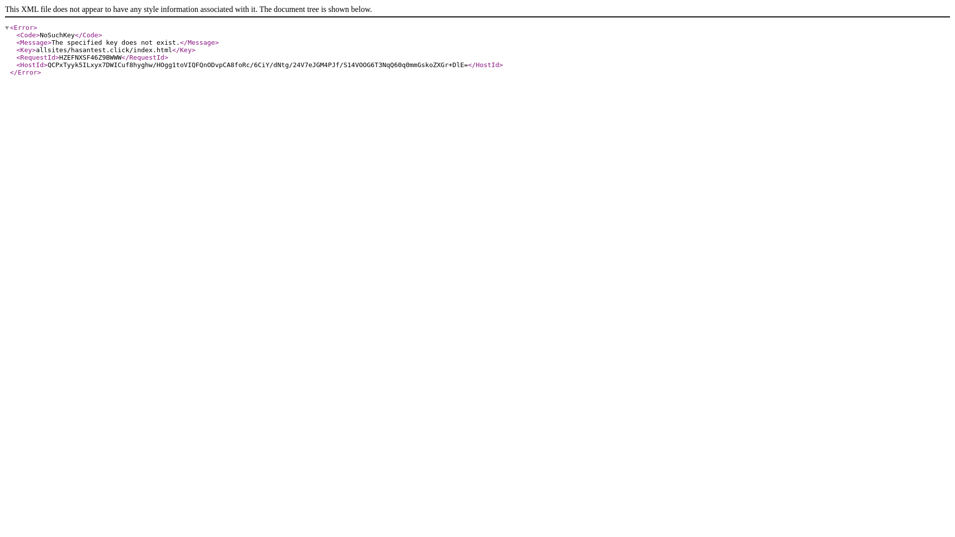 website screenshot of https://hasantest.click/