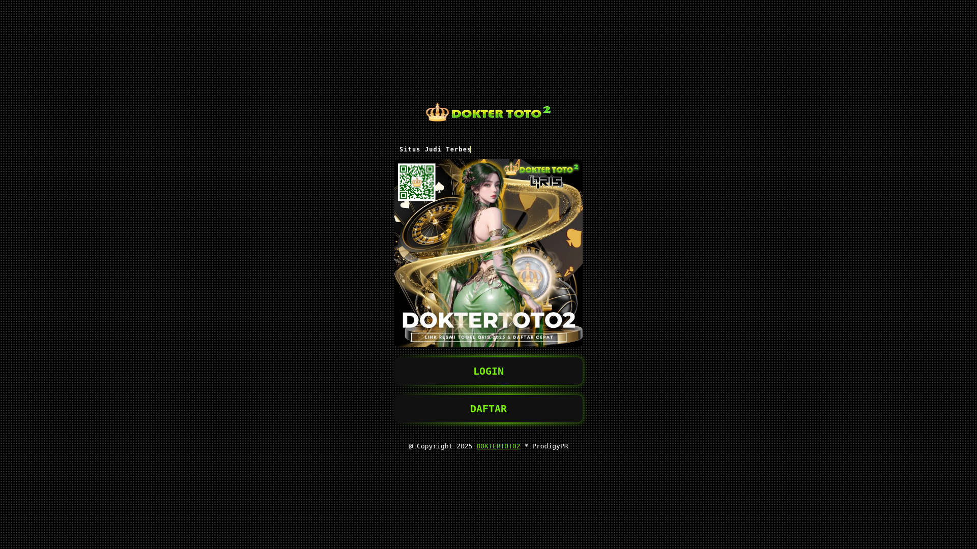 website screenshot of https://doktertoto2.pages.dev/