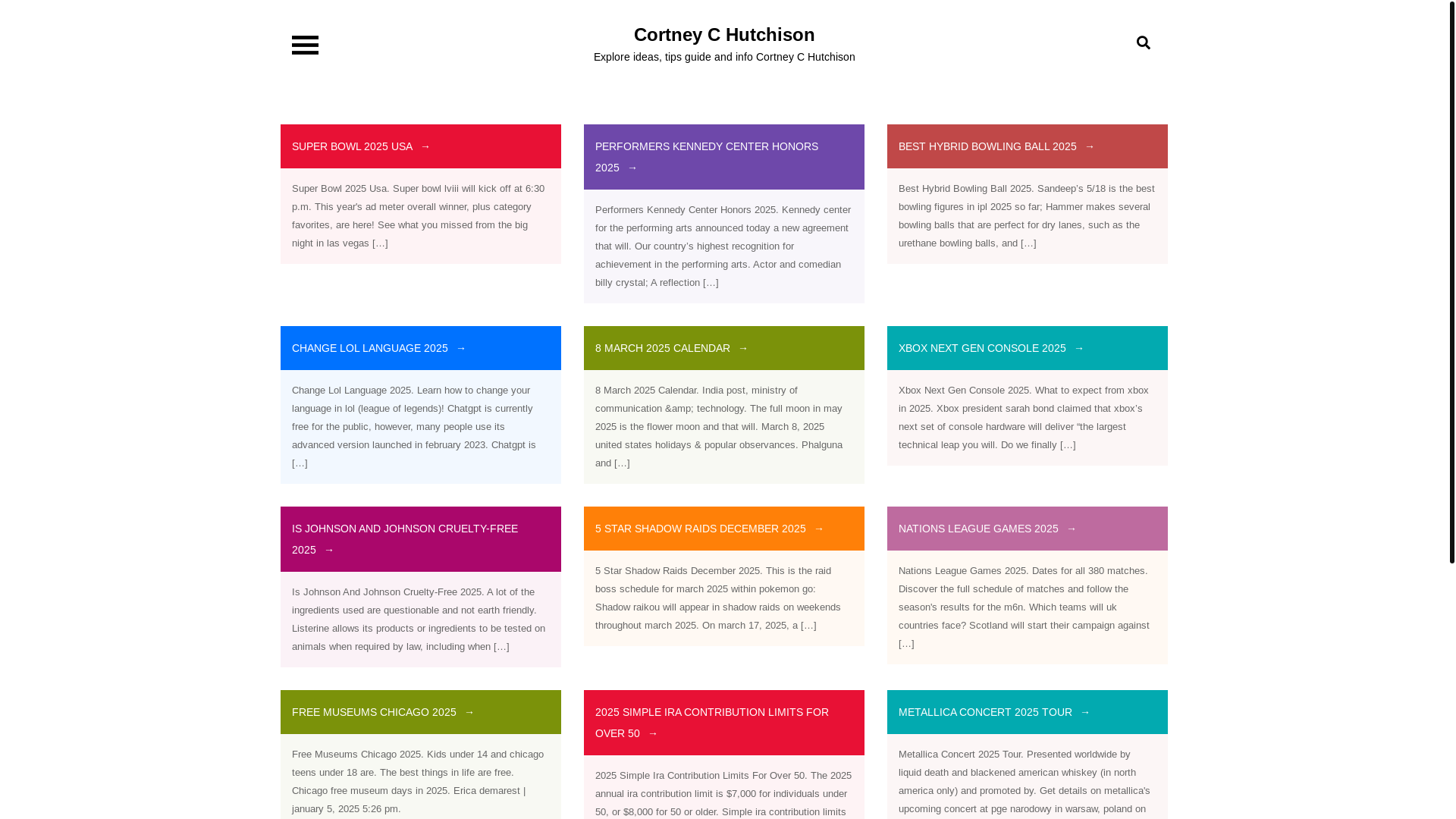 website screenshot of https://cortneychutchisonj.pages.dev/
