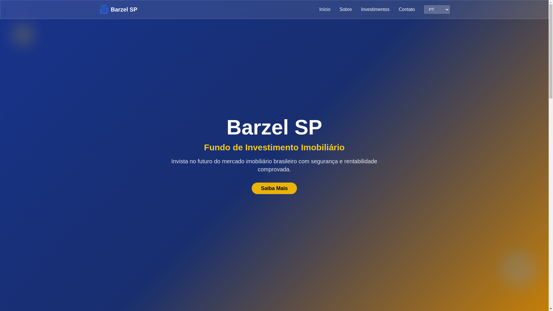 website screenshot of https://ivestimentobarzelsp.site/