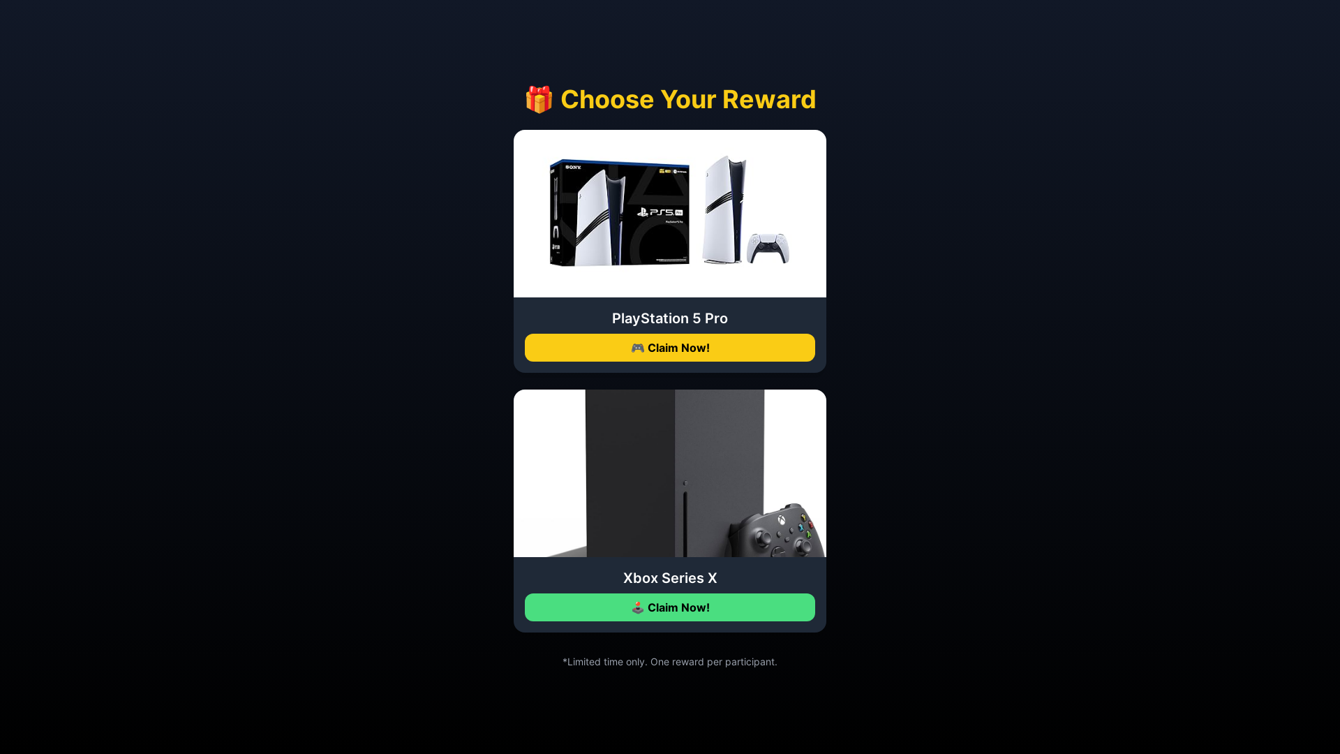 website screenshot of https://claim-rewards-by-surveys.pages.dev/