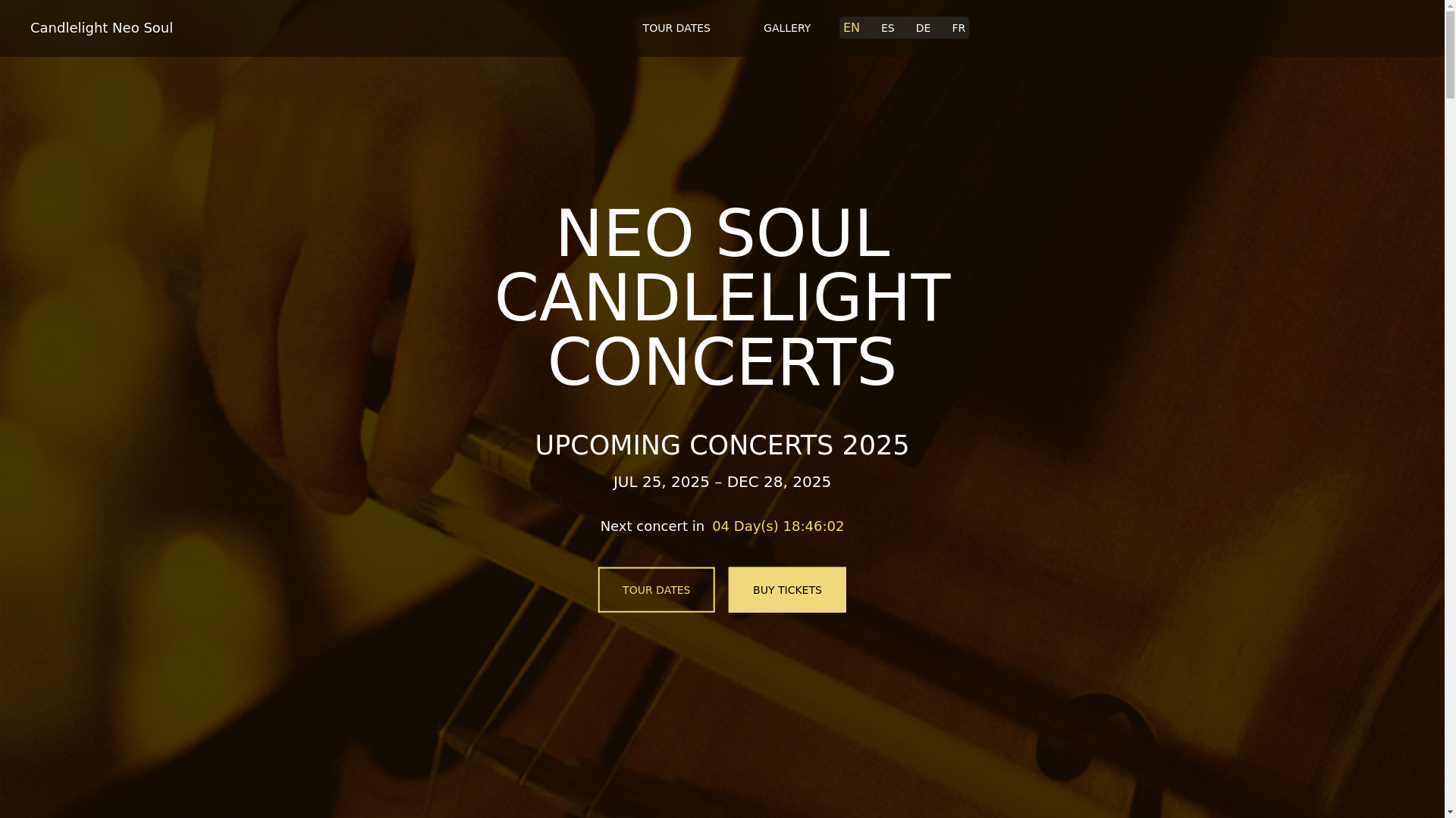 website screenshot of https://candlelightneosoul-com-github-io.pages.dev/