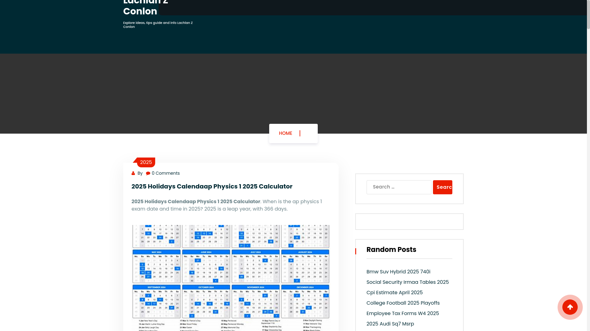 website screenshot of https://lachlanzconlon.pages.dev/