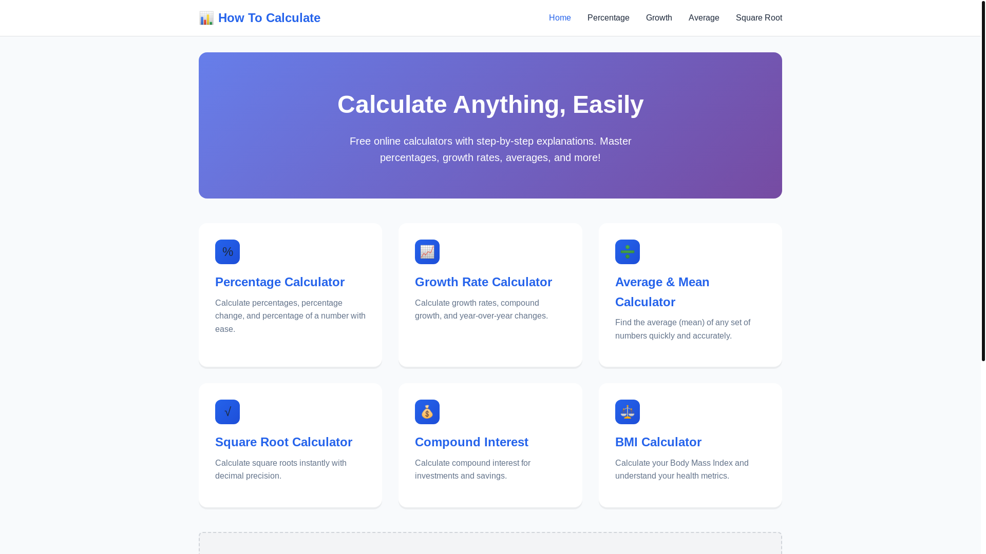 website screenshot of https://how-to-calculate.net/