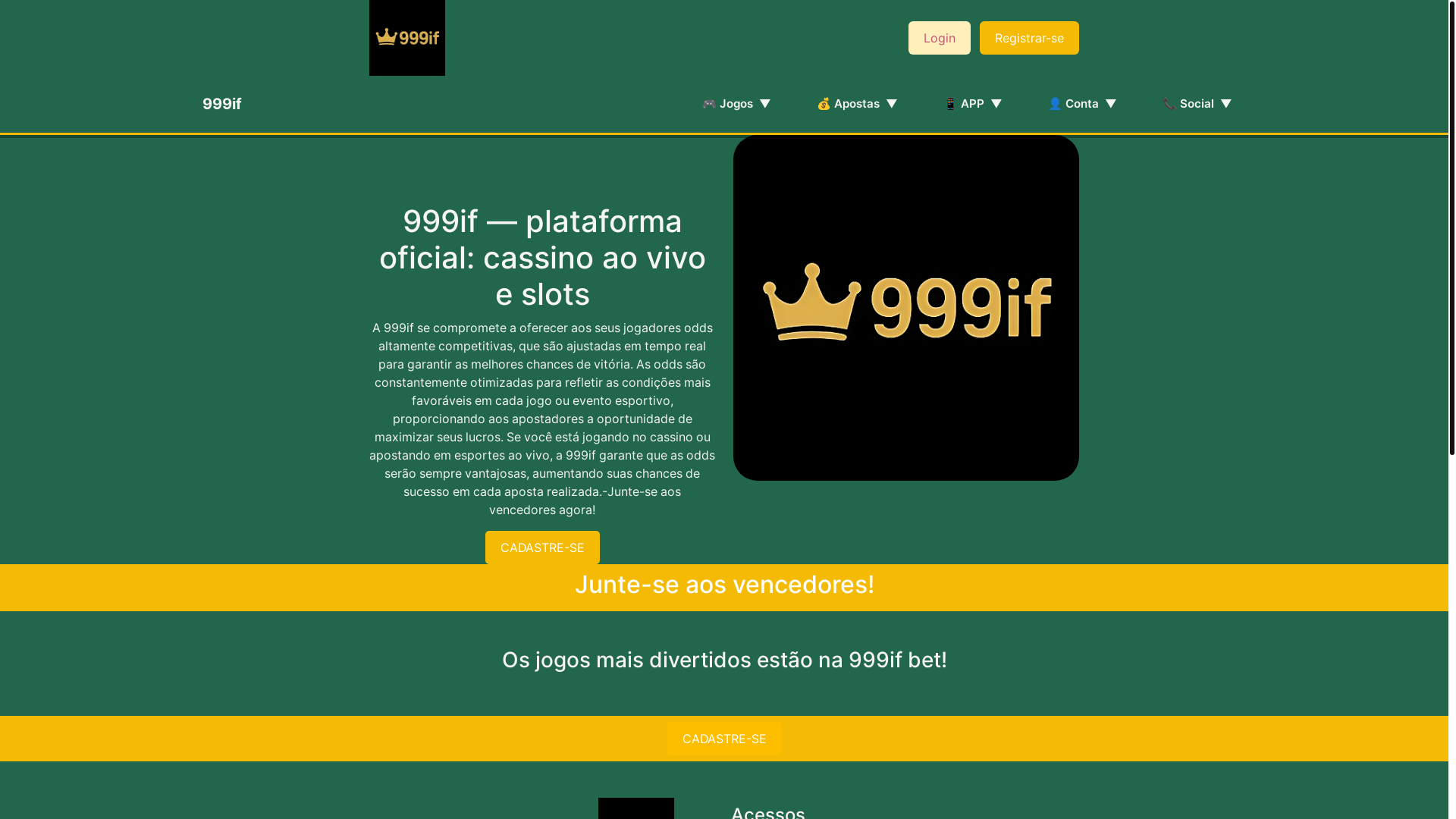 website screenshot of https://999ifapp.com/