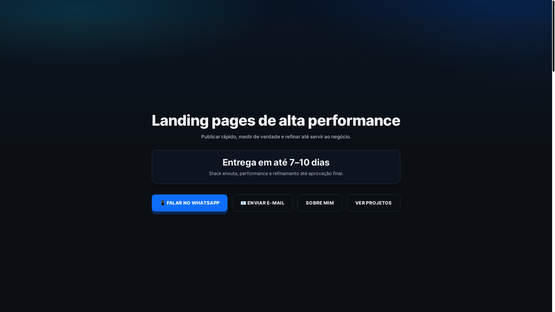 website screenshot of https://leitao.dev/