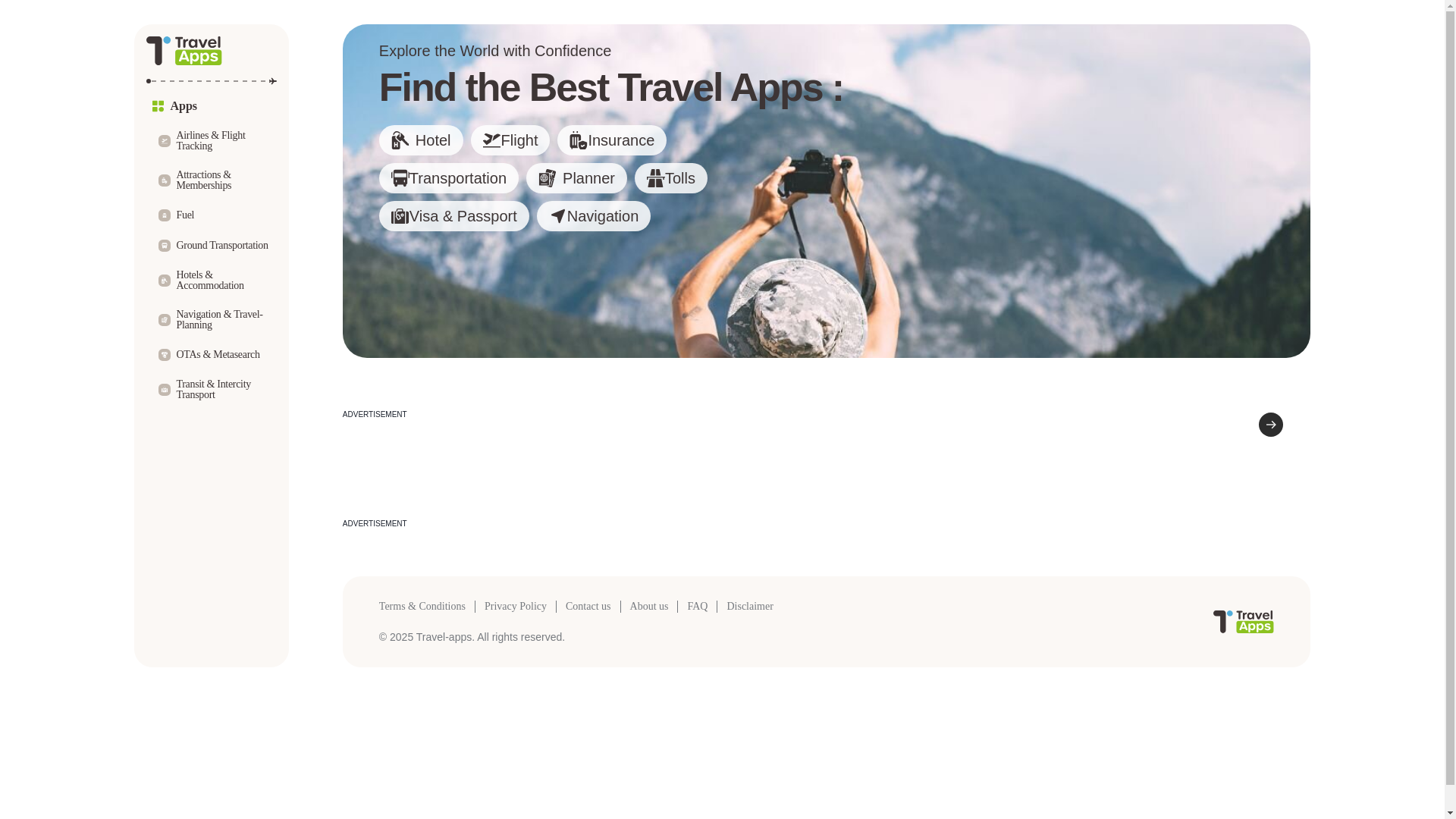 website screenshot of https://travel-apps.pages.dev/