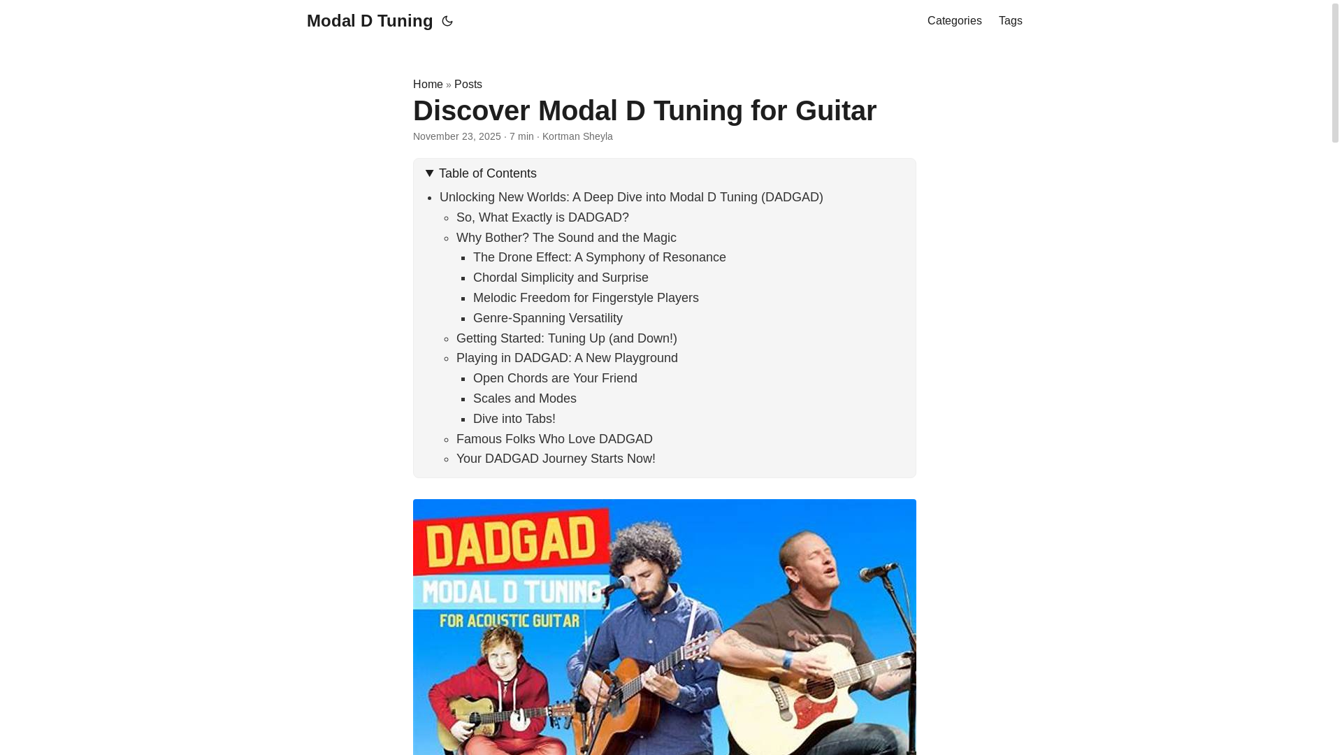 website screenshot of https://modaldtuning2.pages.dev/