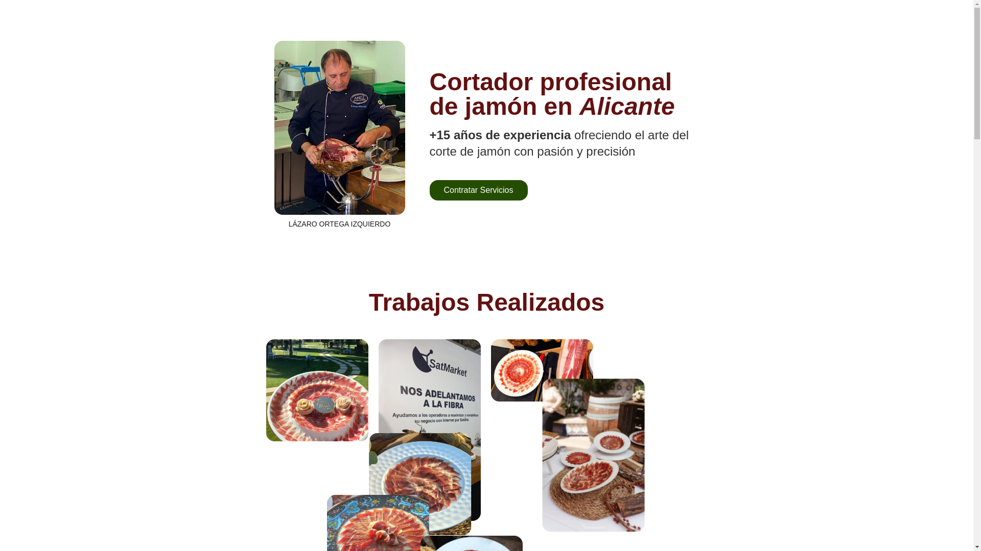 website screenshot of https://lazaro-cortador.pages.dev/