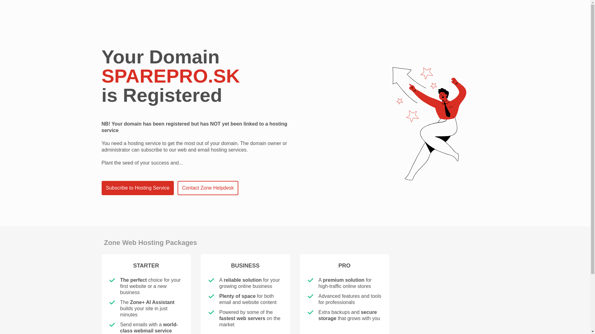 website screenshot of https://sparepro.sk/