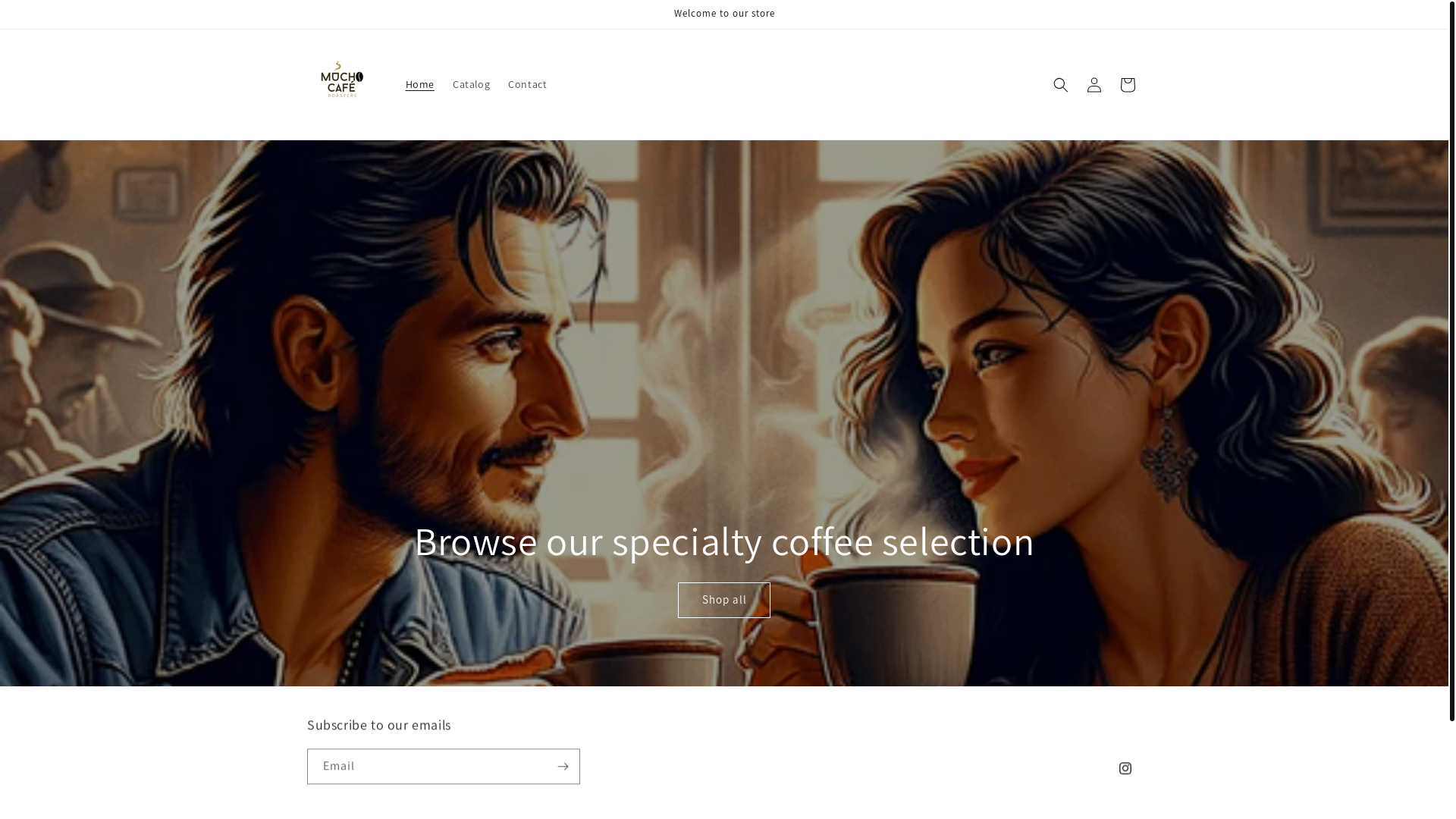 website screenshot of https://mchurromcafe.com/