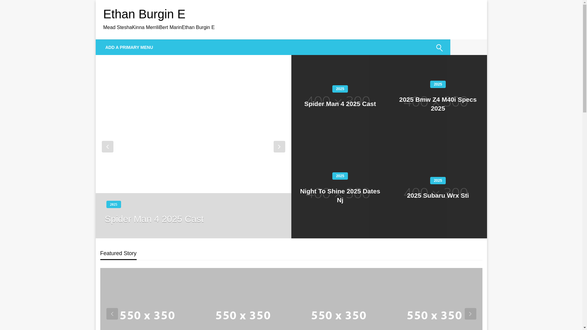 website screenshot of https://ethanburgine.pages.dev/
