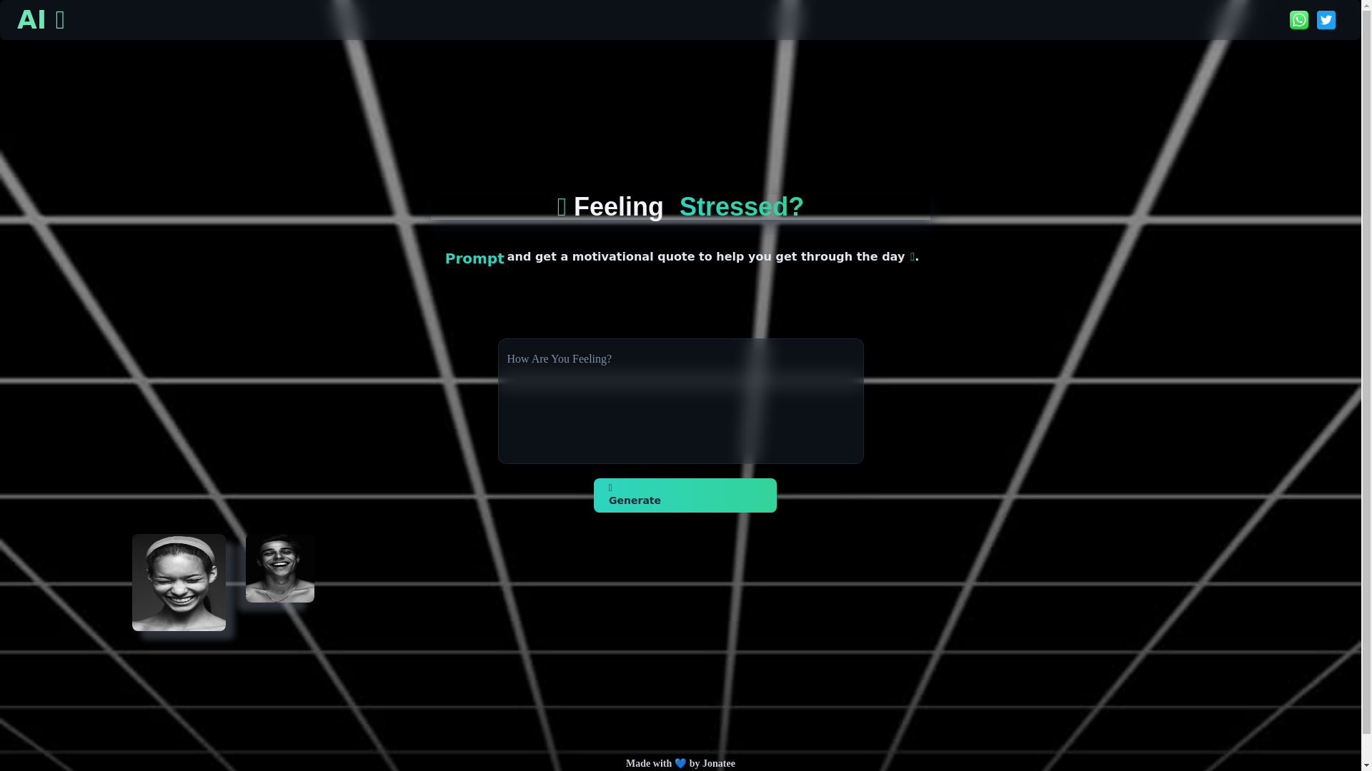 website screenshot of https://ai-motivation.pages.dev/