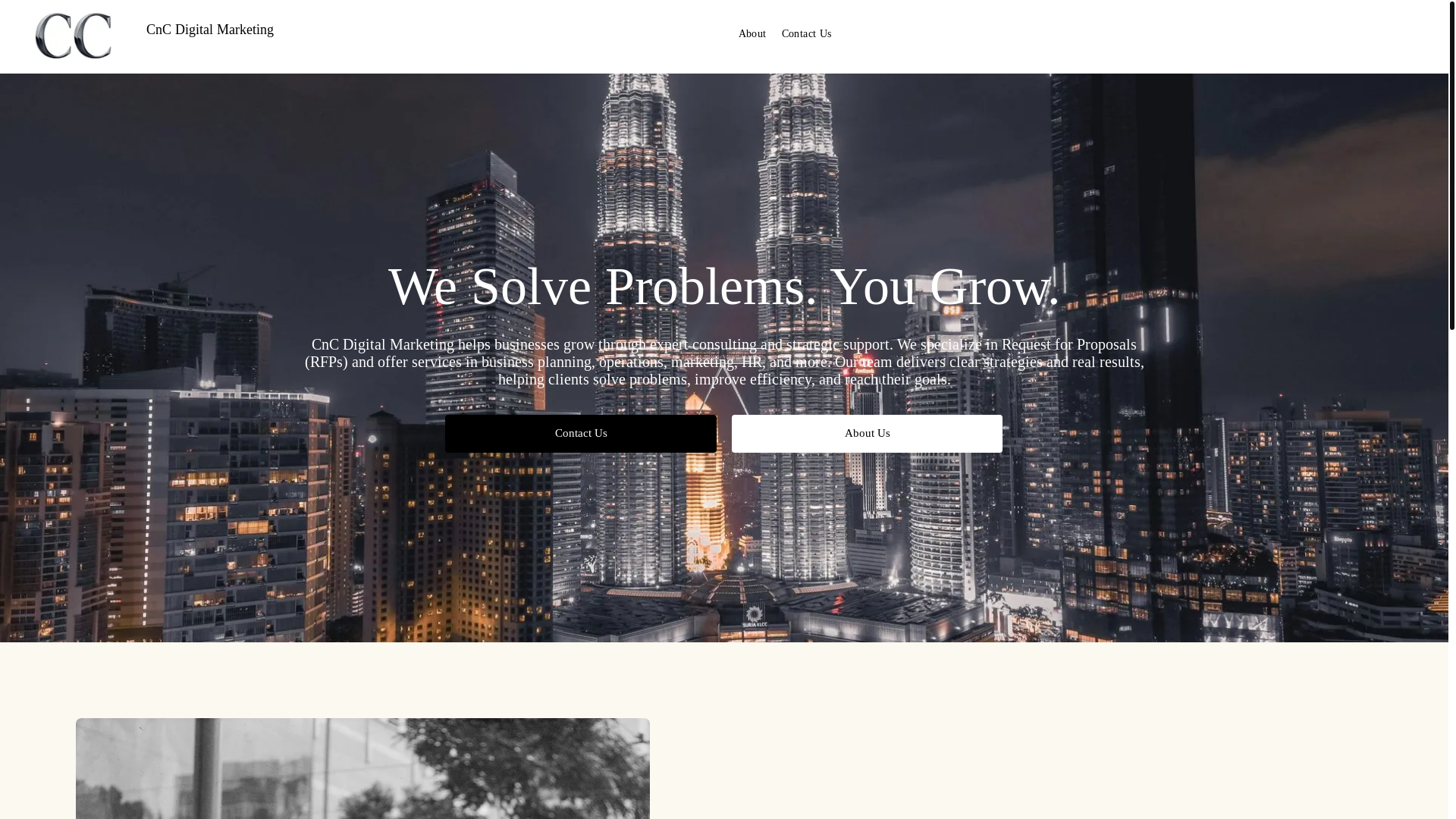 website screenshot of https://cncdigitalai.com/
