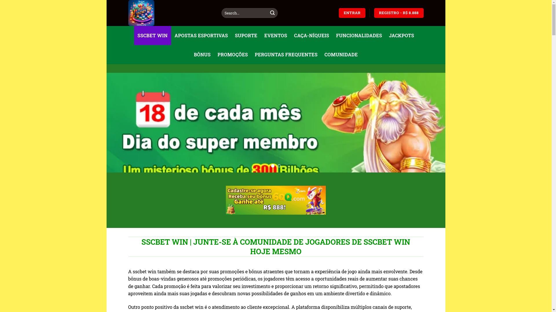 website screenshot of https://sscbetlol.com/