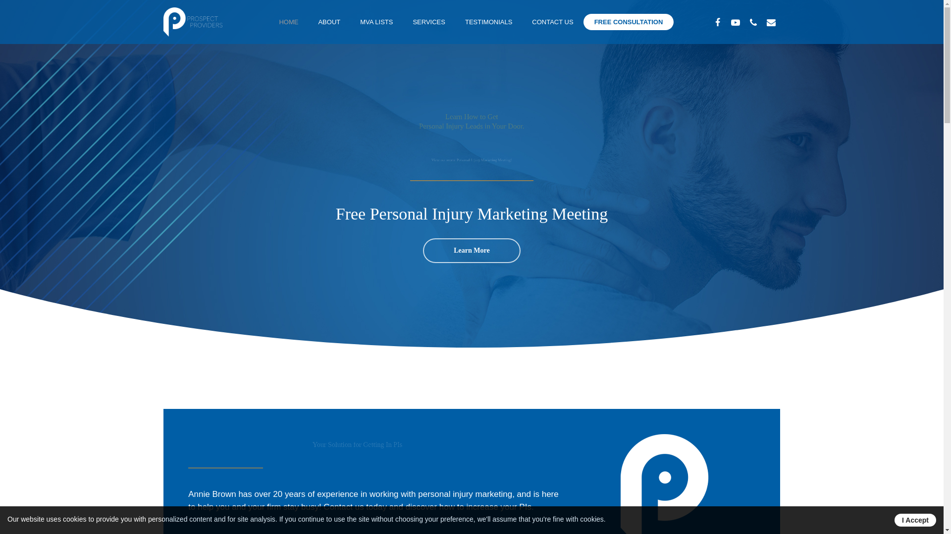 website screenshot of https://group-prospectproviders-usa.com/