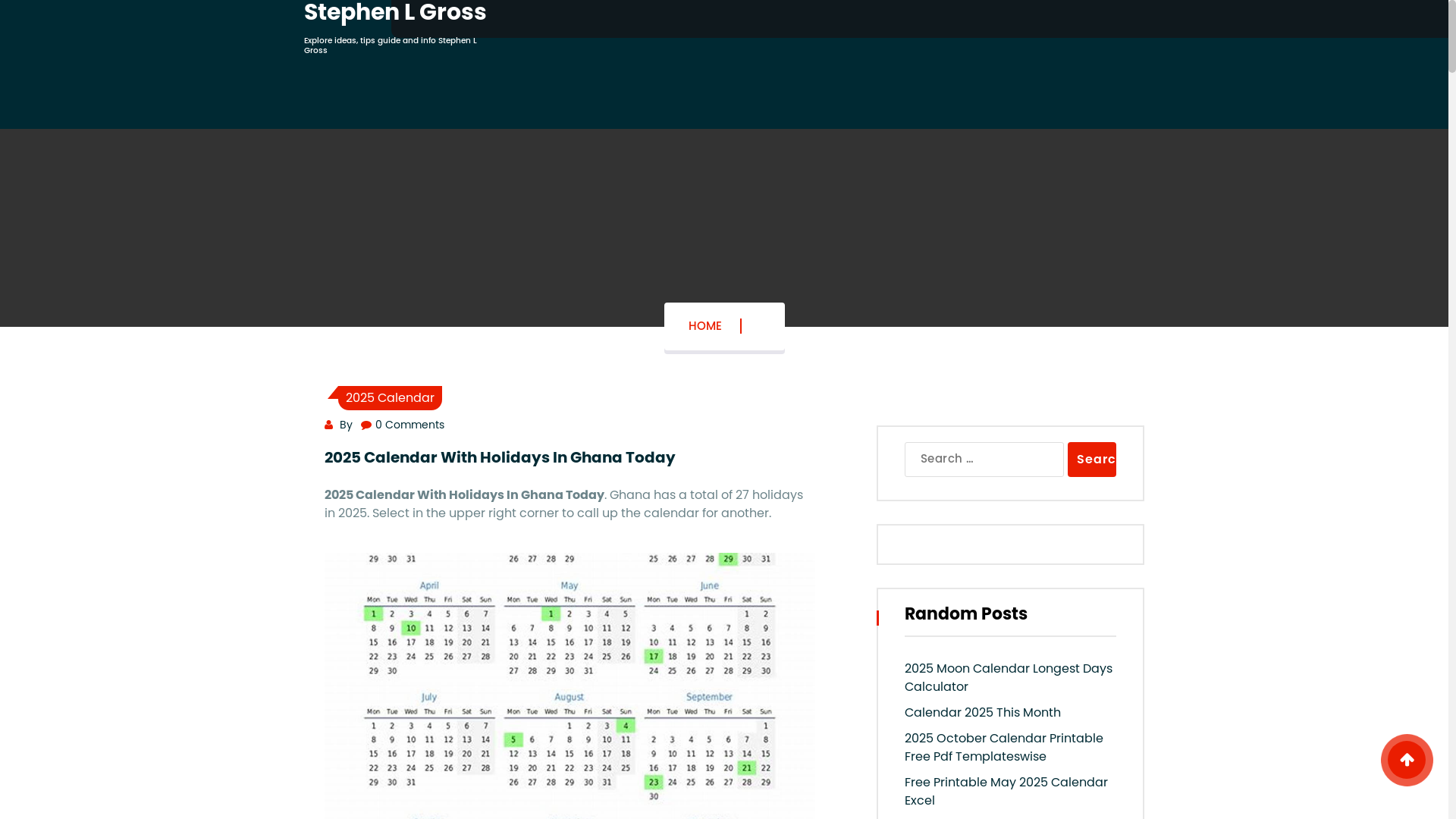website screenshot of https://stephenlgrossm.pages.dev/