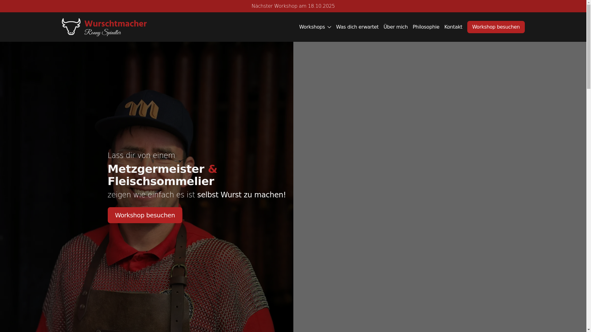 website screenshot of https://wurschtmacher-de.pages.dev/