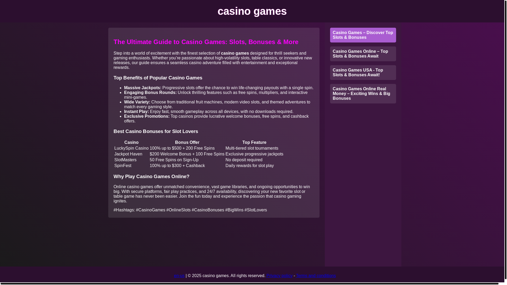 website screenshot of https://casino-gamesy0s.pages.dev/