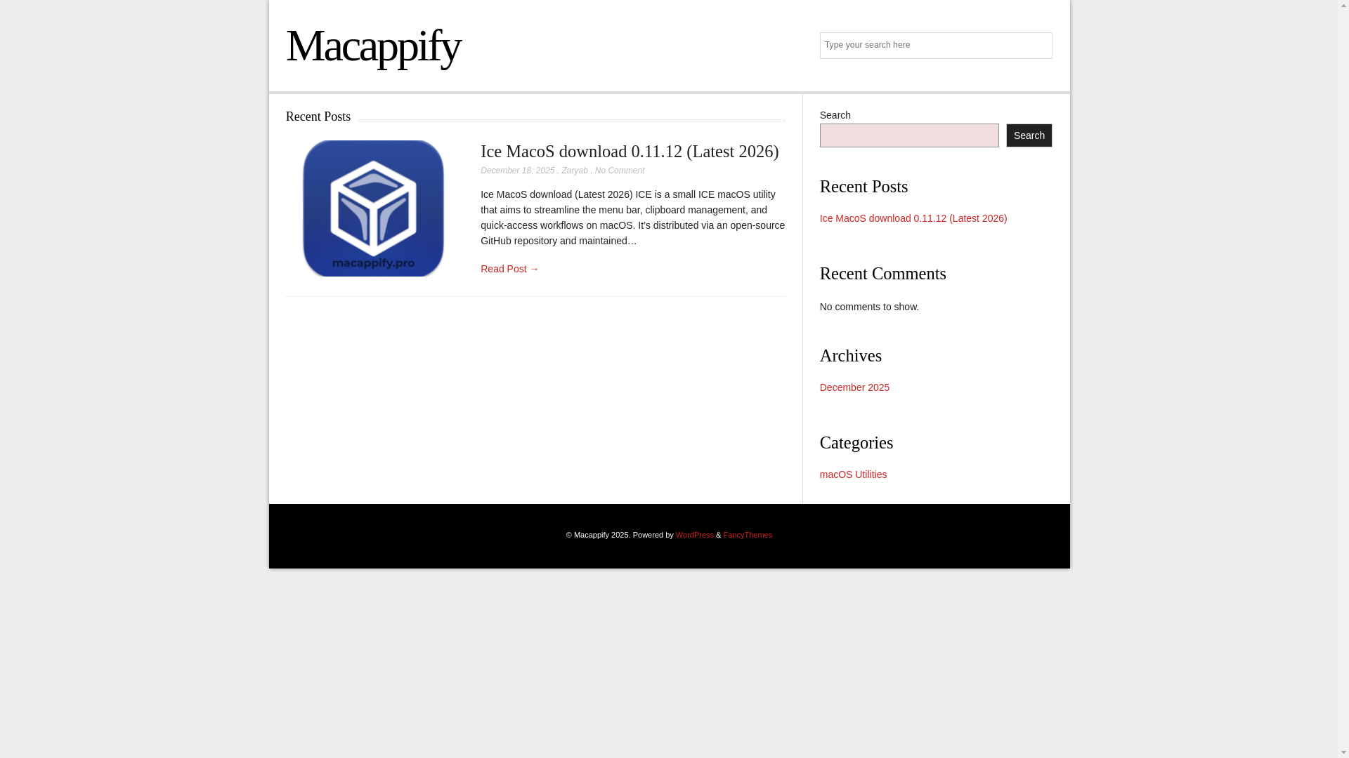 website screenshot of https://macappify.pro/