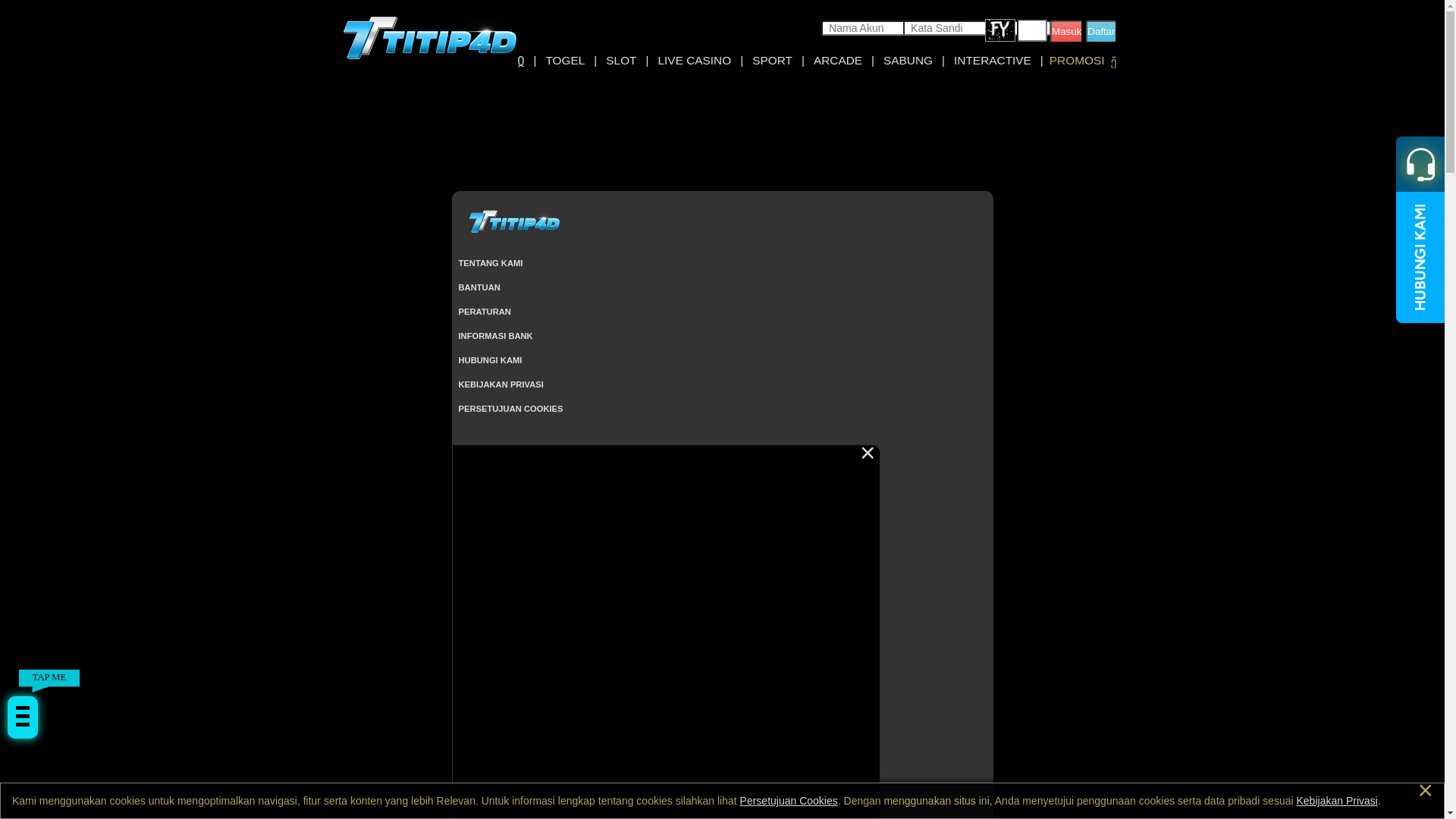 website screenshot of https://titipsenang.com/
