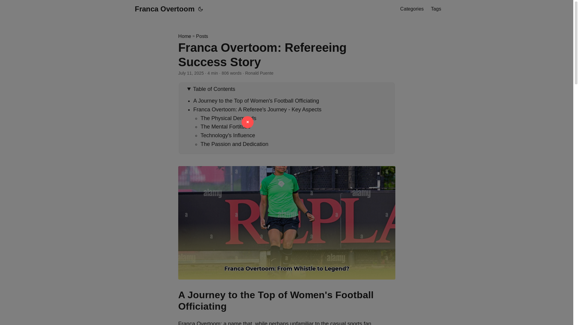 website screenshot of https://franca-overtoom.pages.dev/