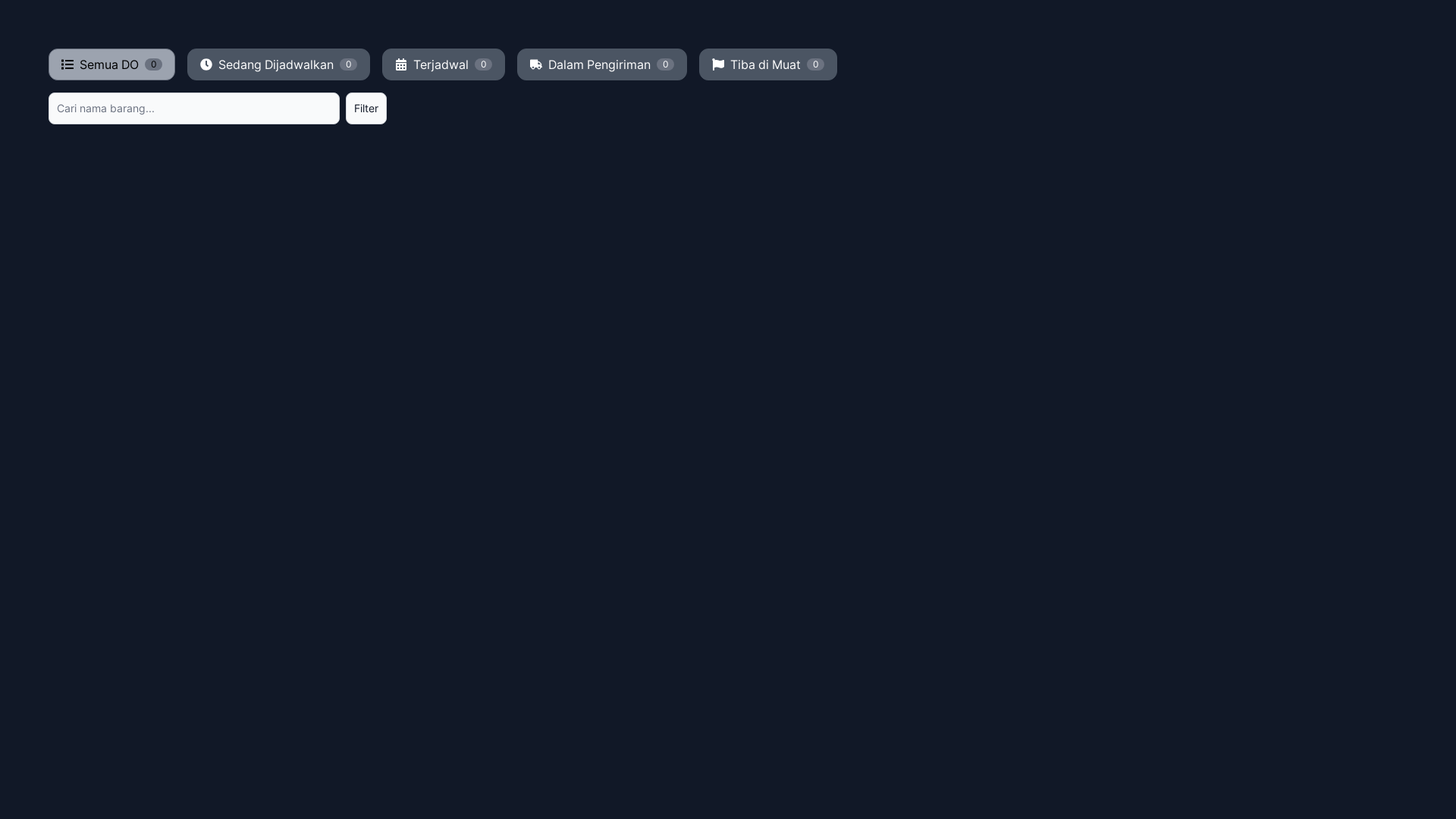 website screenshot of https://react-vite-order-list.pages.dev/