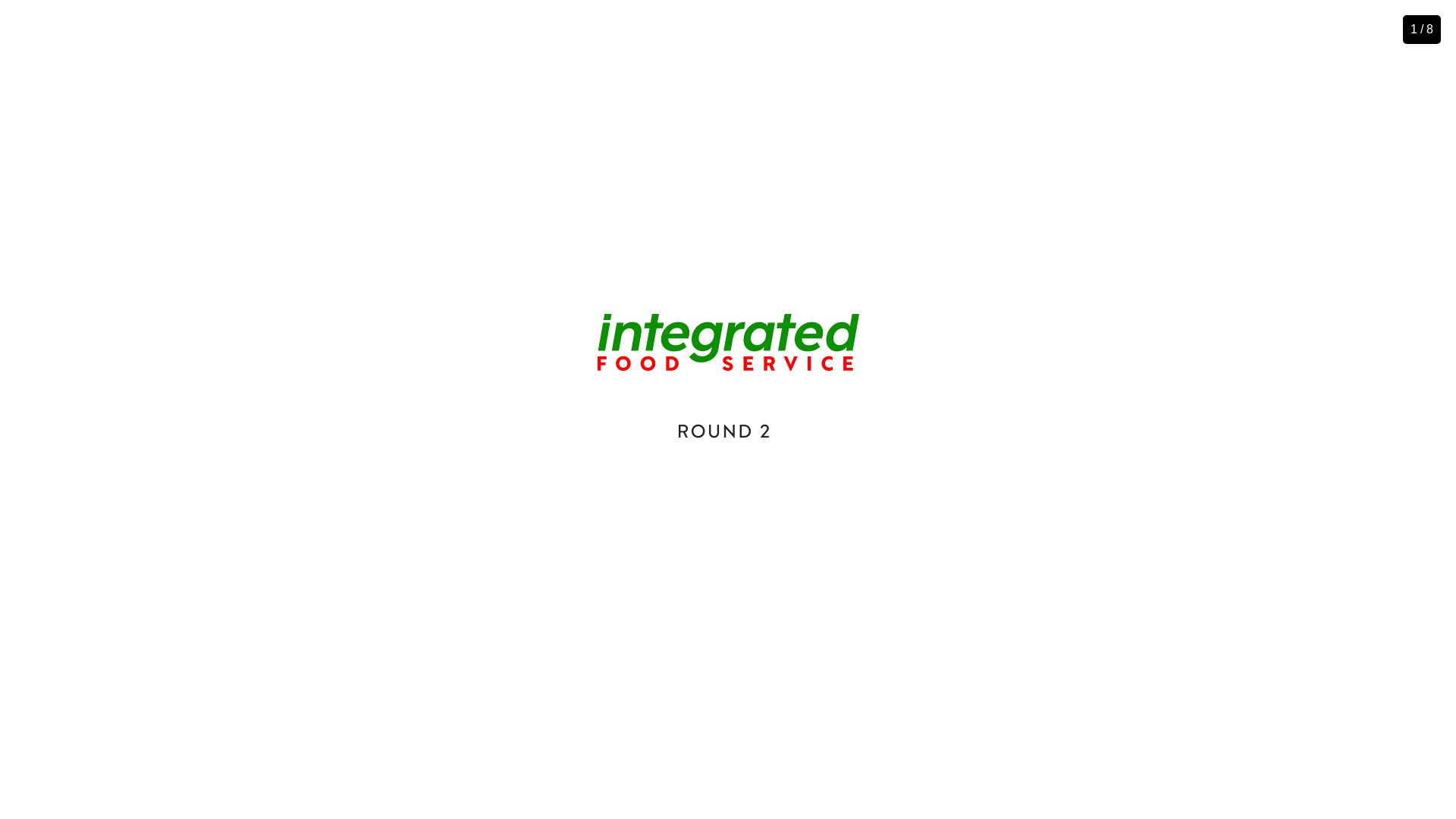 website screenshot of https://integratedfoodservice.pages.dev/