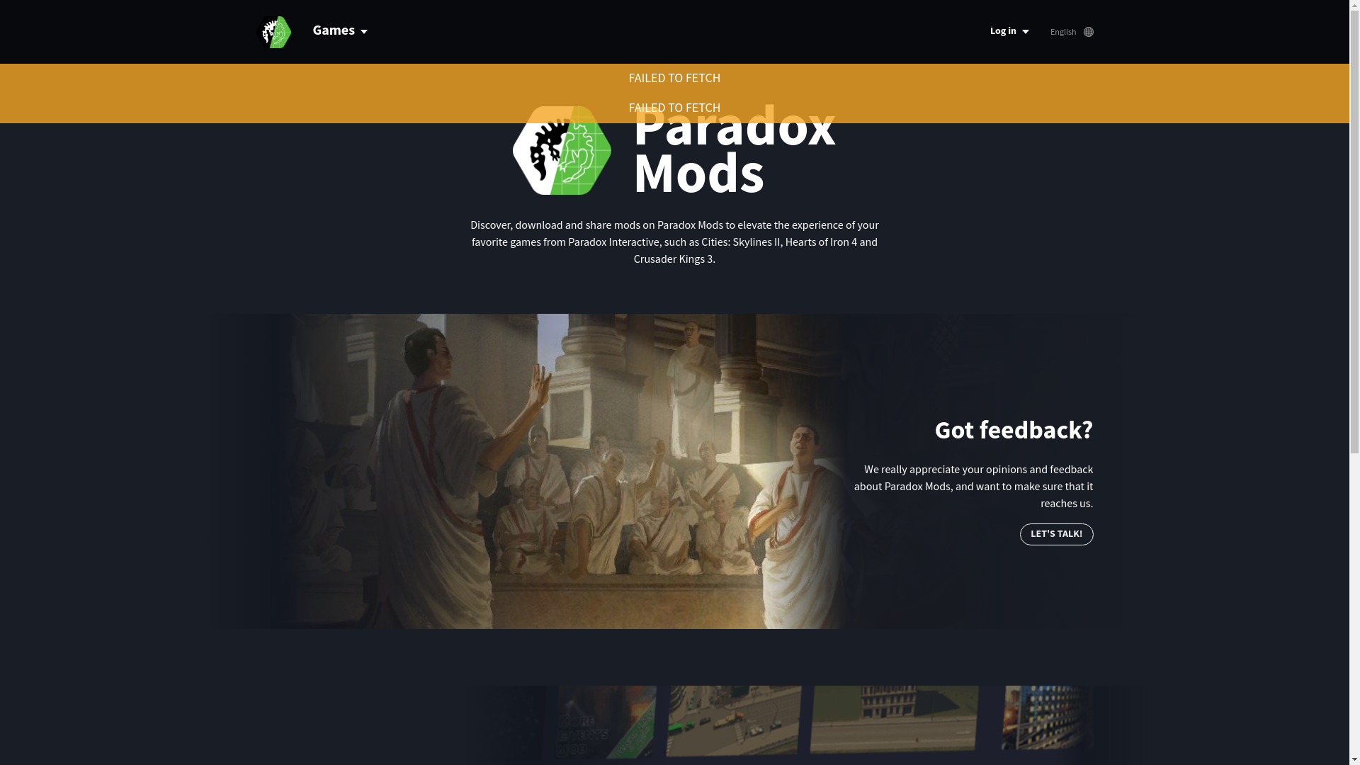 website screenshot of https://skyve-mod.com