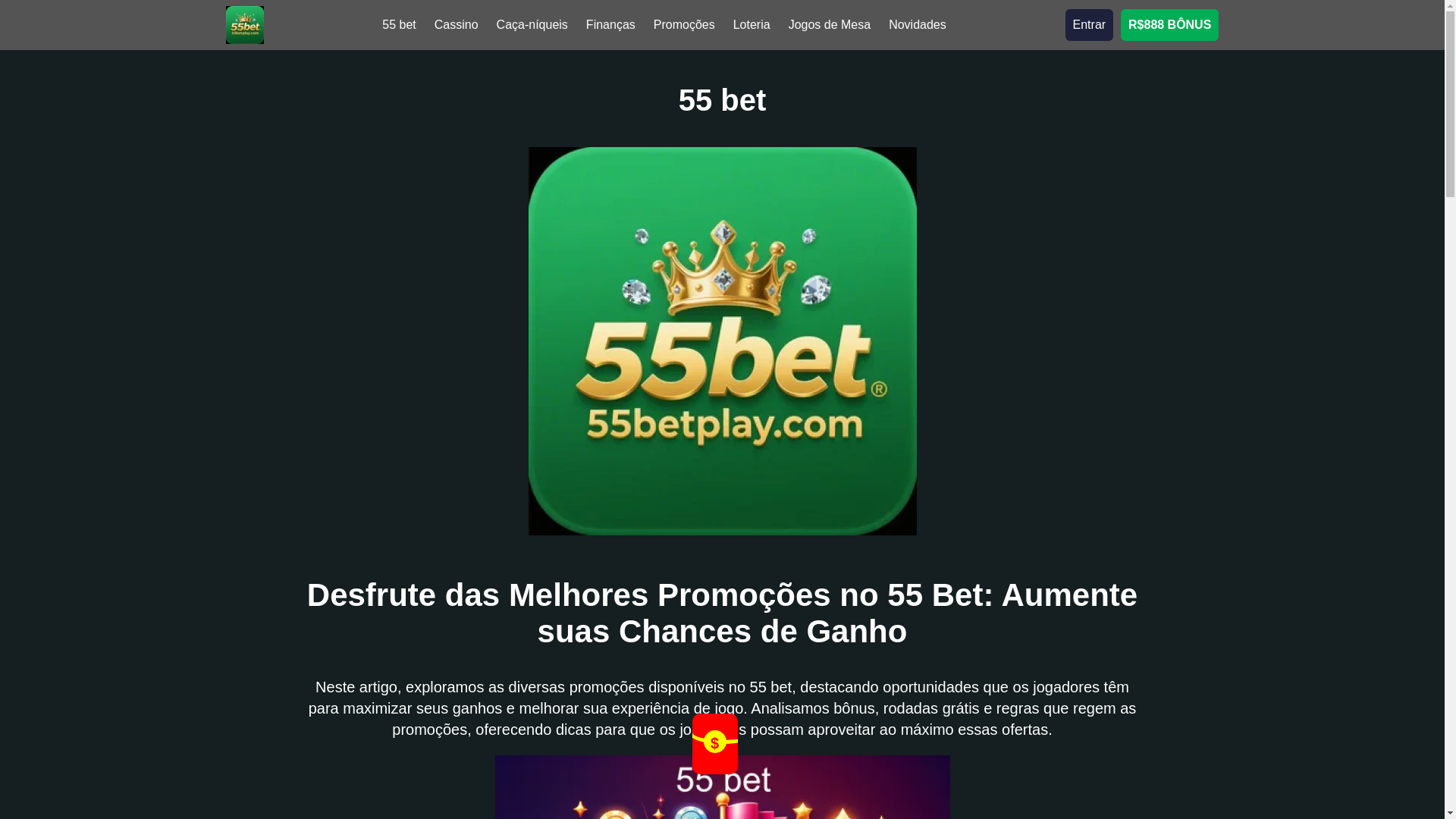 website screenshot of https://55betplay.com/