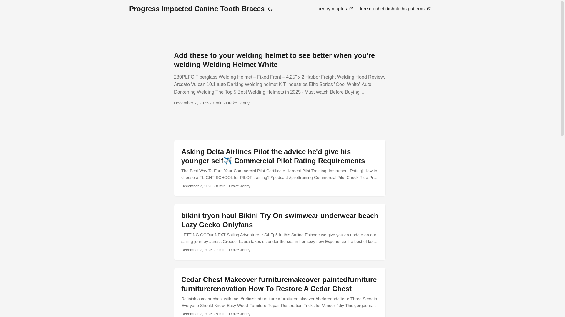 website screenshot of https://progressimpactedcaninetoothbraces.pages.dev/