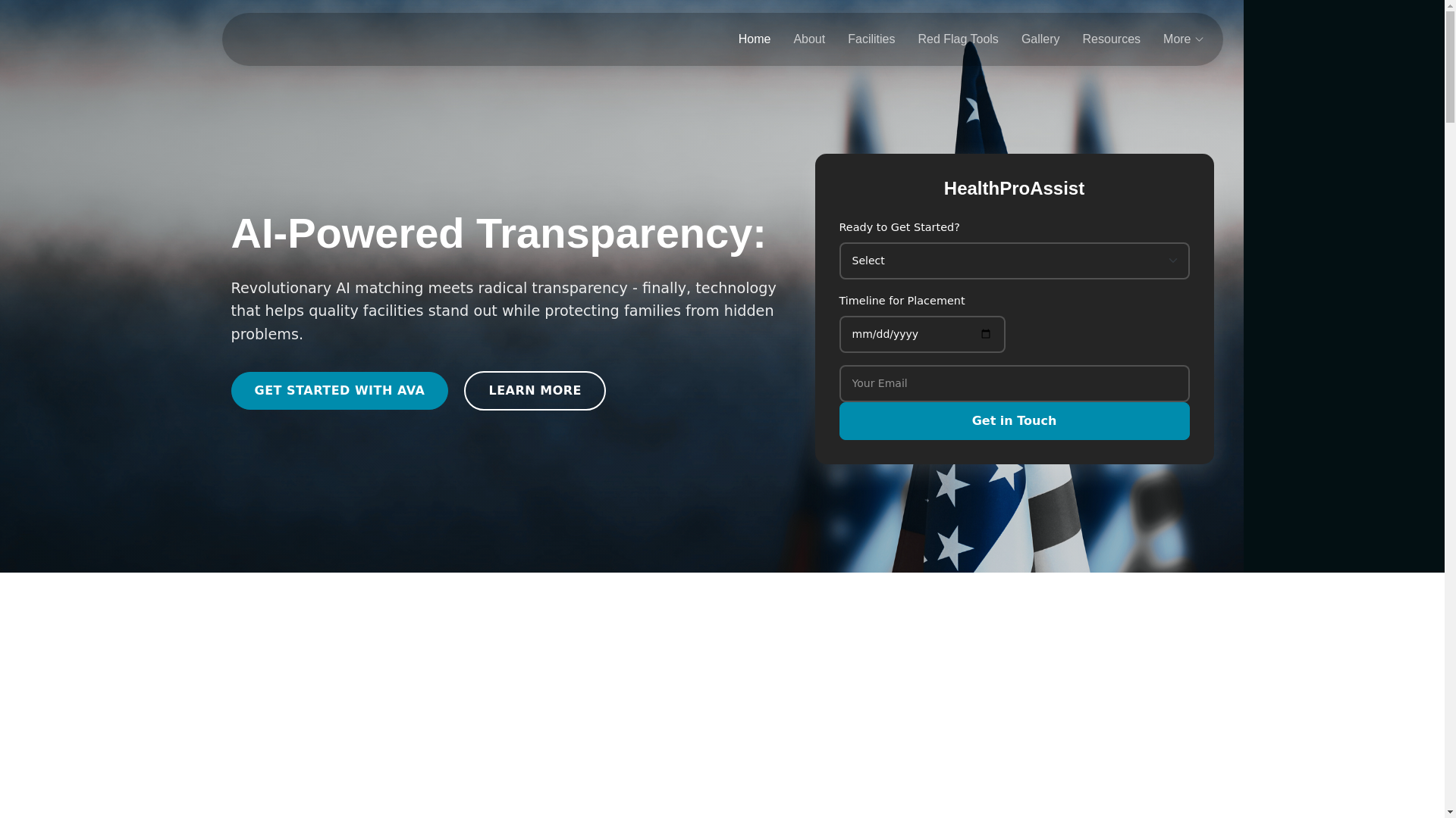 website screenshot of https://healthproassist.pages.dev/