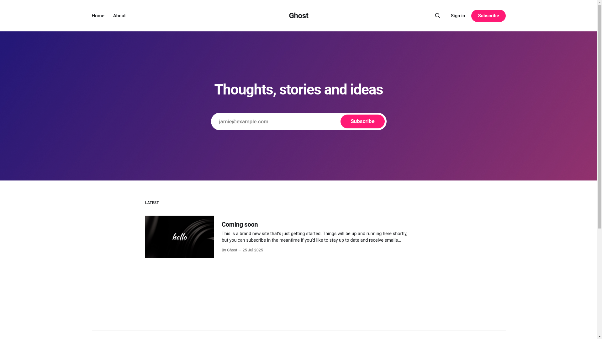 website screenshot of https://exuberantem.com/