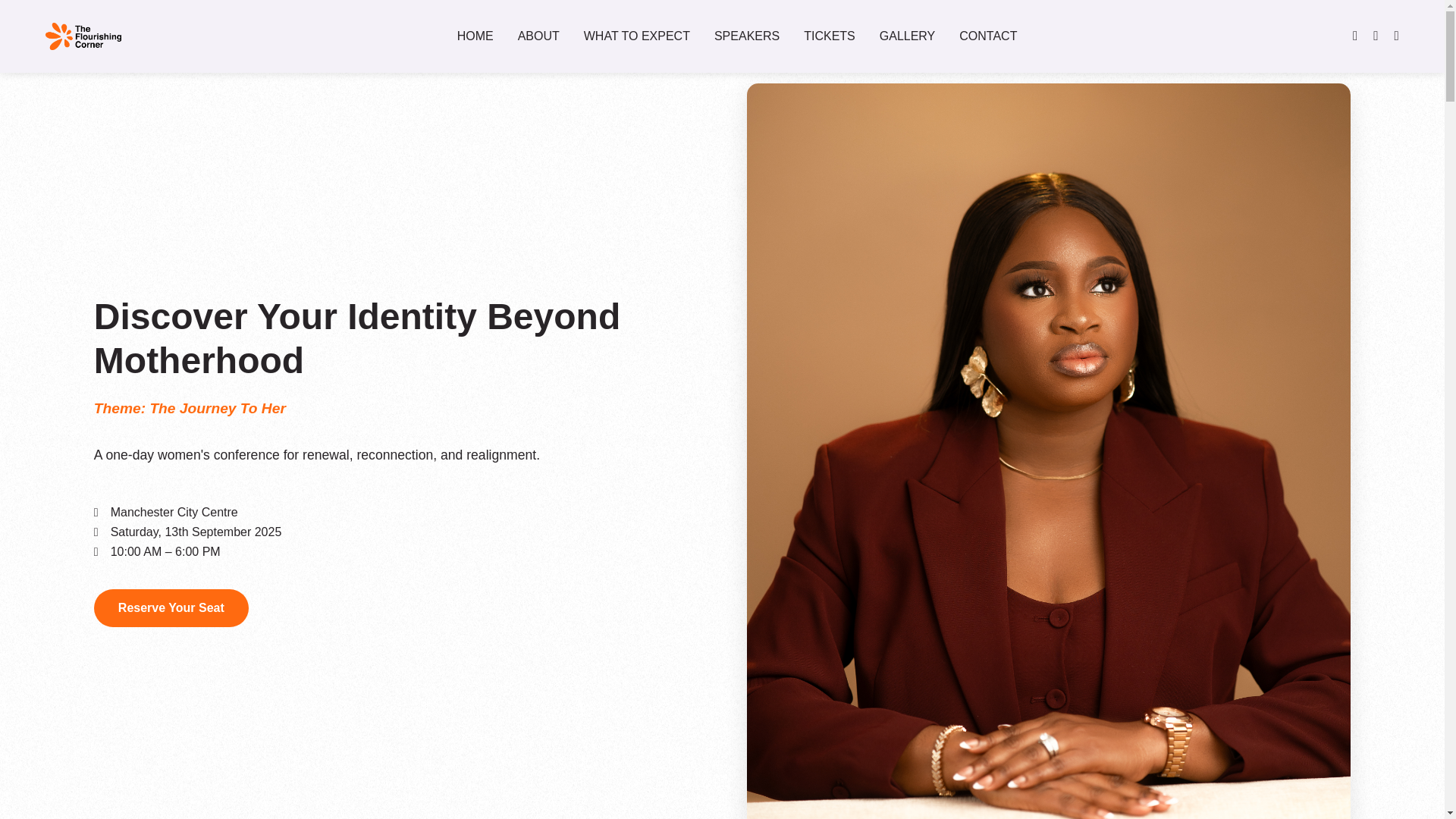 website screenshot of https://theflourishingcorner.co.uk/