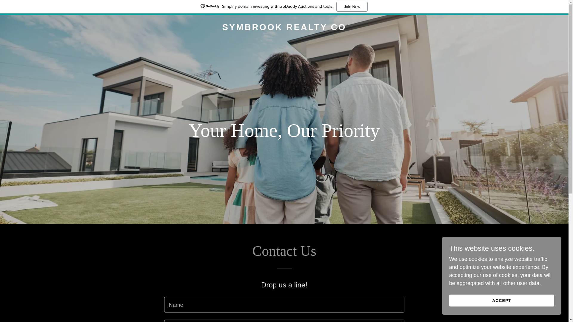 website screenshot of https://symbrook.com/