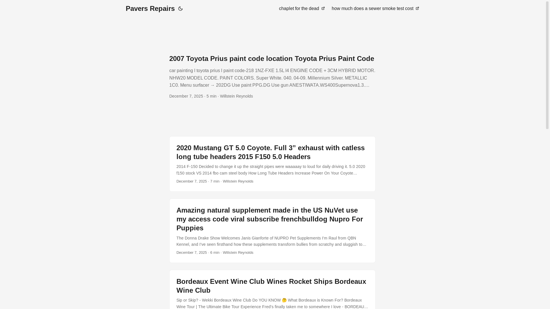 website screenshot of https://paversrepairs2.pages.dev/