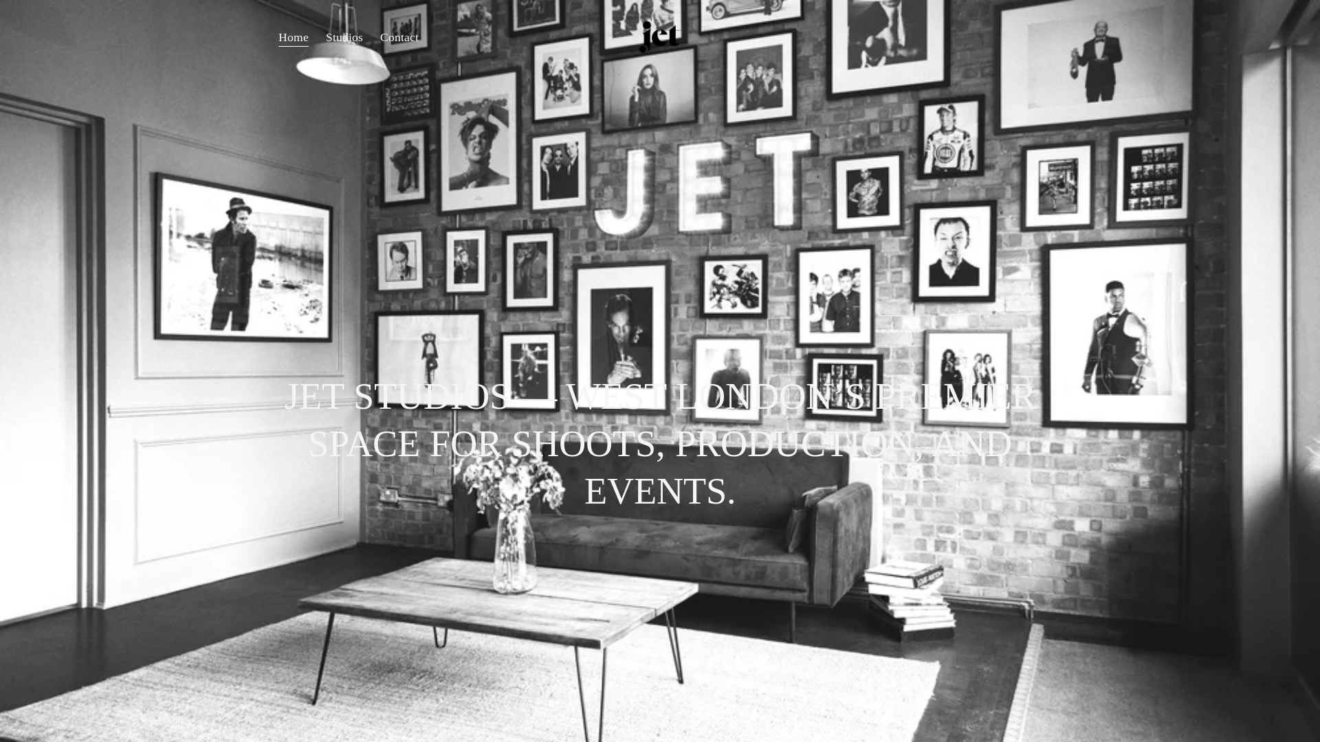 website screenshot of https://jetstudiosproductions.com/