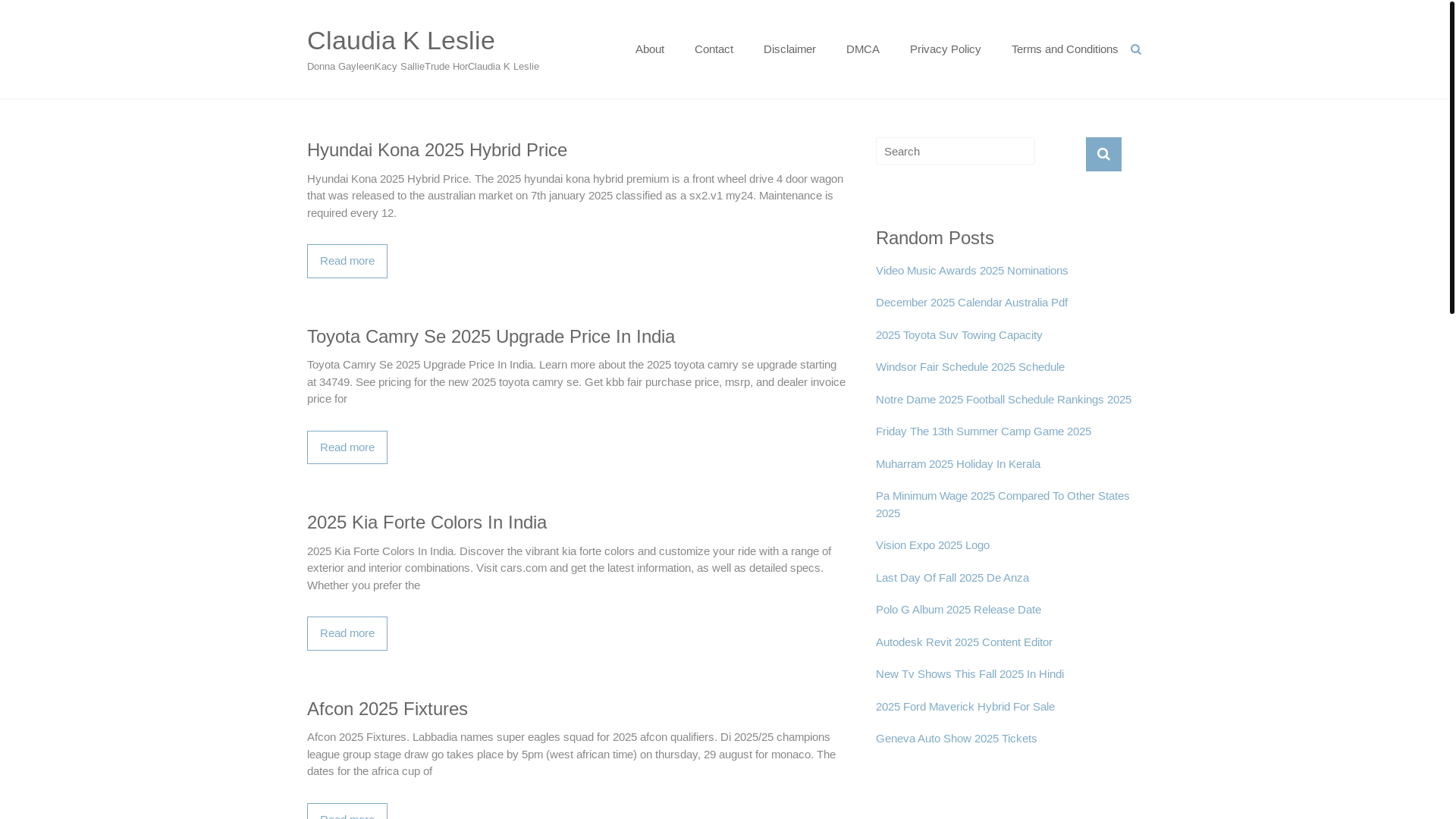 website screenshot of https://claudiakleslie.pages.dev/
