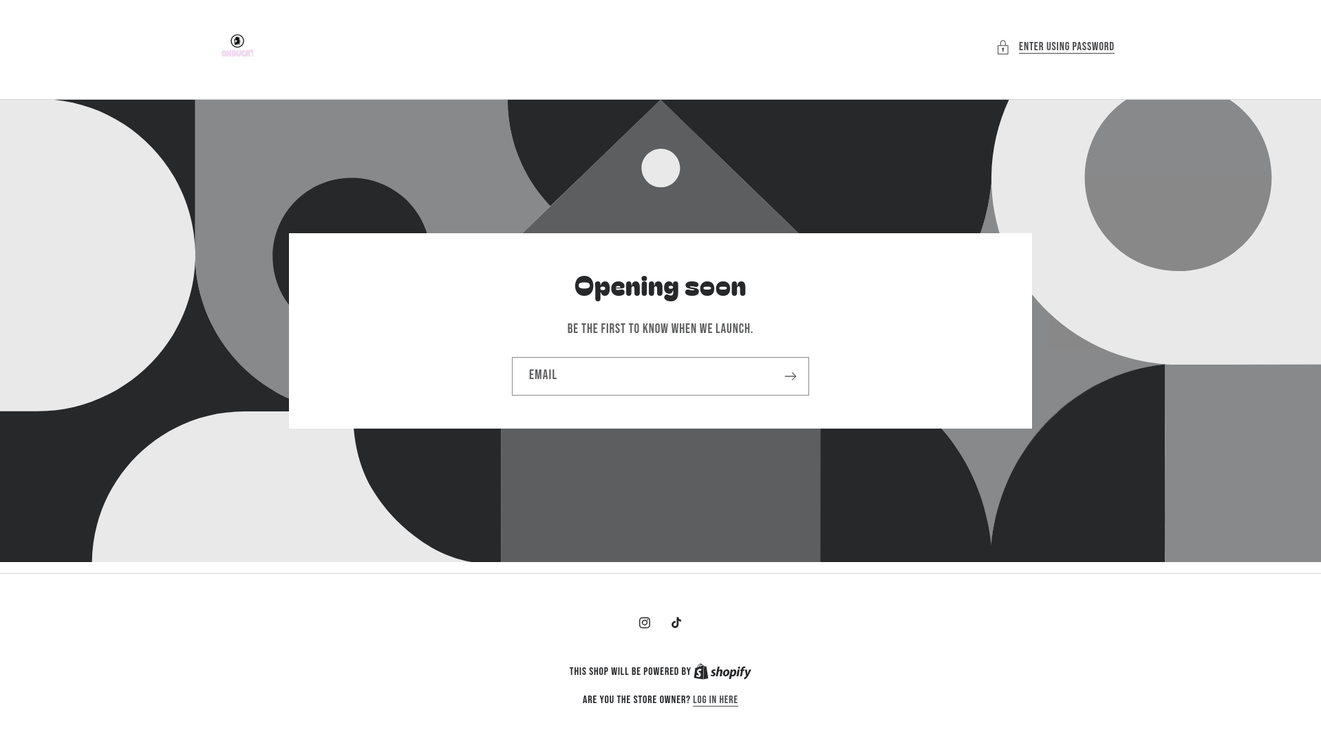 website screenshot of https://ohbuckclothing.com/